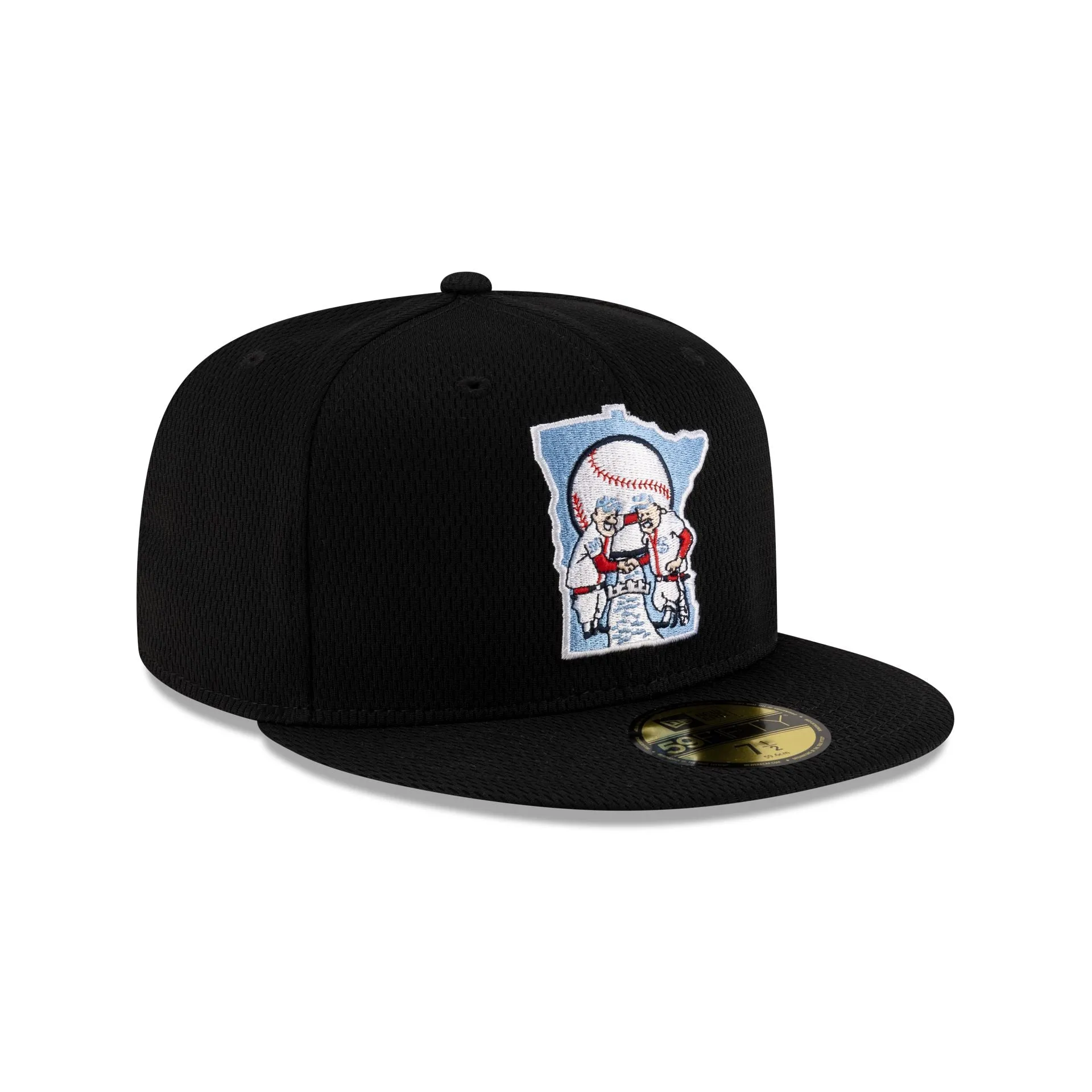 Minnesota Twins 2025 Clubhouse Alt Black 59FIFTY Fitted Hat sold by New Era product image thumbnail 3