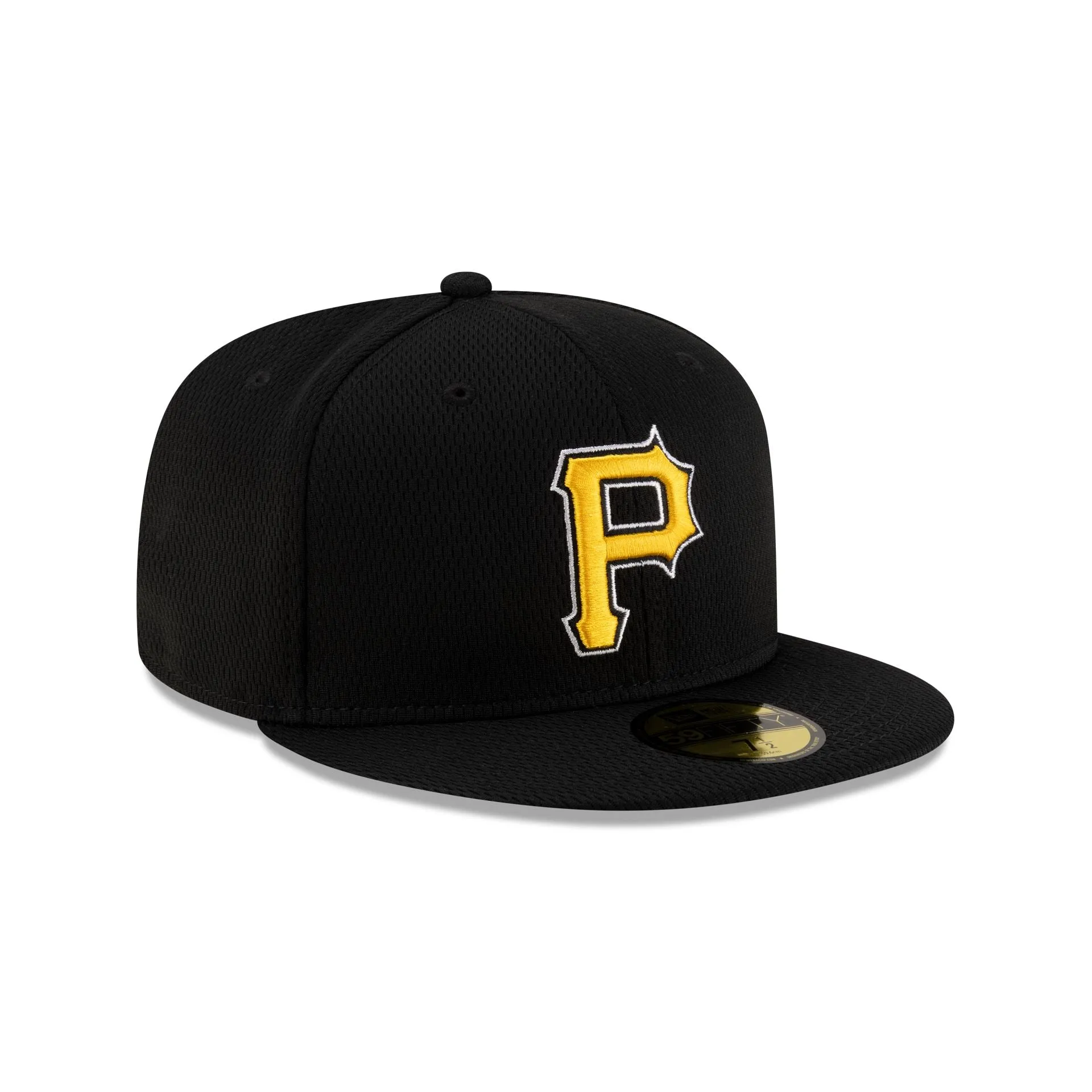 Pittsburgh Pirates 2025 Clubhouse Alt Black 59FIFTY Fitted Hat sold by New Era