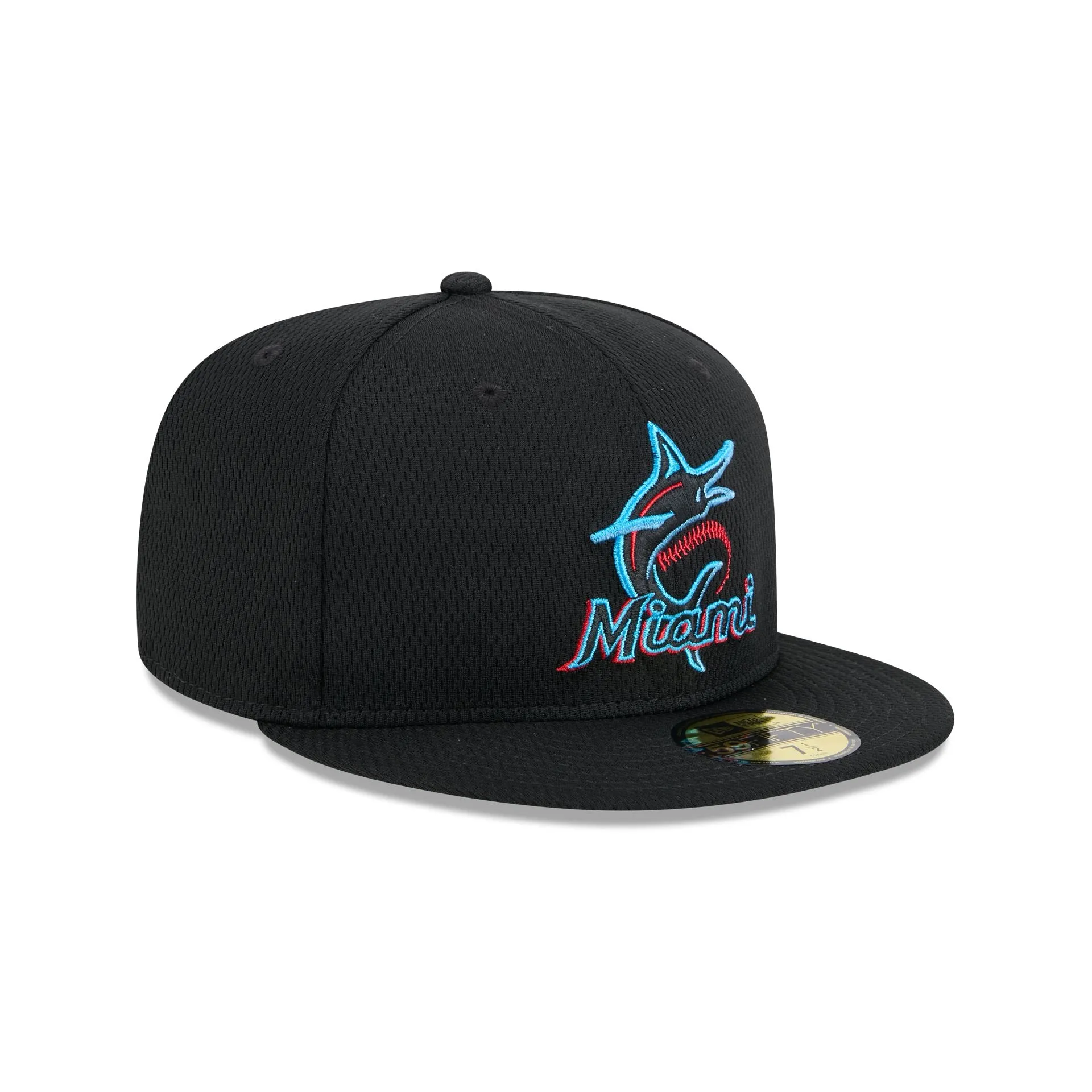 Miami Marlins 2025 Clubhouse Alt 59FIFTY Fitted Hat sold by New Era product image thumbnail 3
