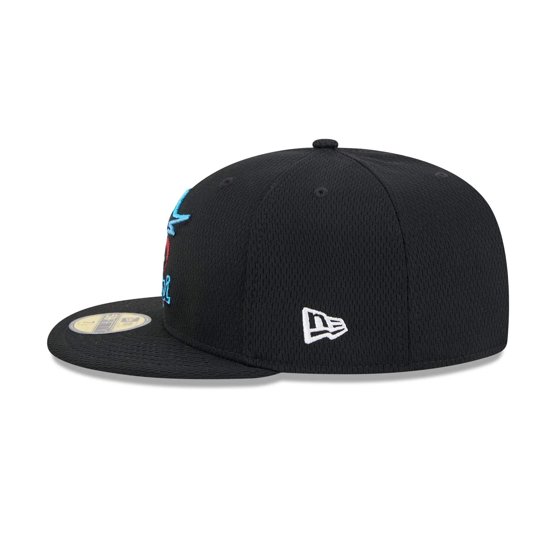 Miami Marlins 2025 Clubhouse Alt 59FIFTY Fitted Hat sold by New Era product image thumbnail 4