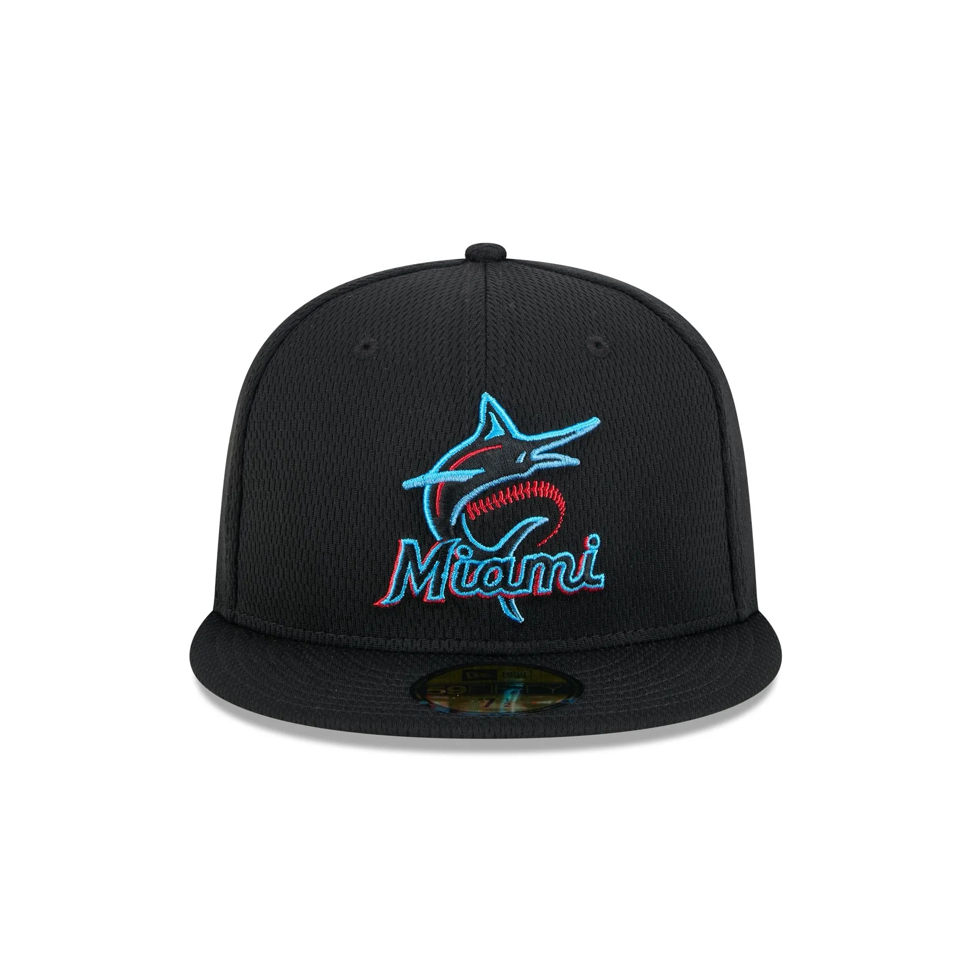 Miami Marlins 2025 Clubhouse Alt 59FIFTY Fitted Hat sold by New Era product image thumbnail 2
