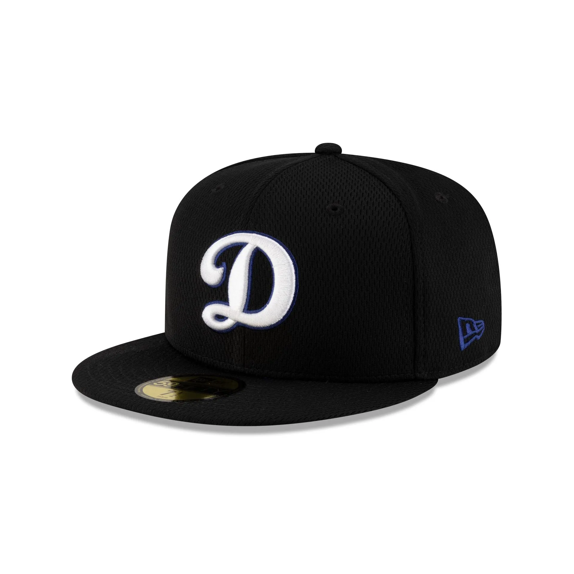 Los Angeles Dodgers 2025 Clubhouse Alt Black 59FIFTY Fitted Hat sold by New Era