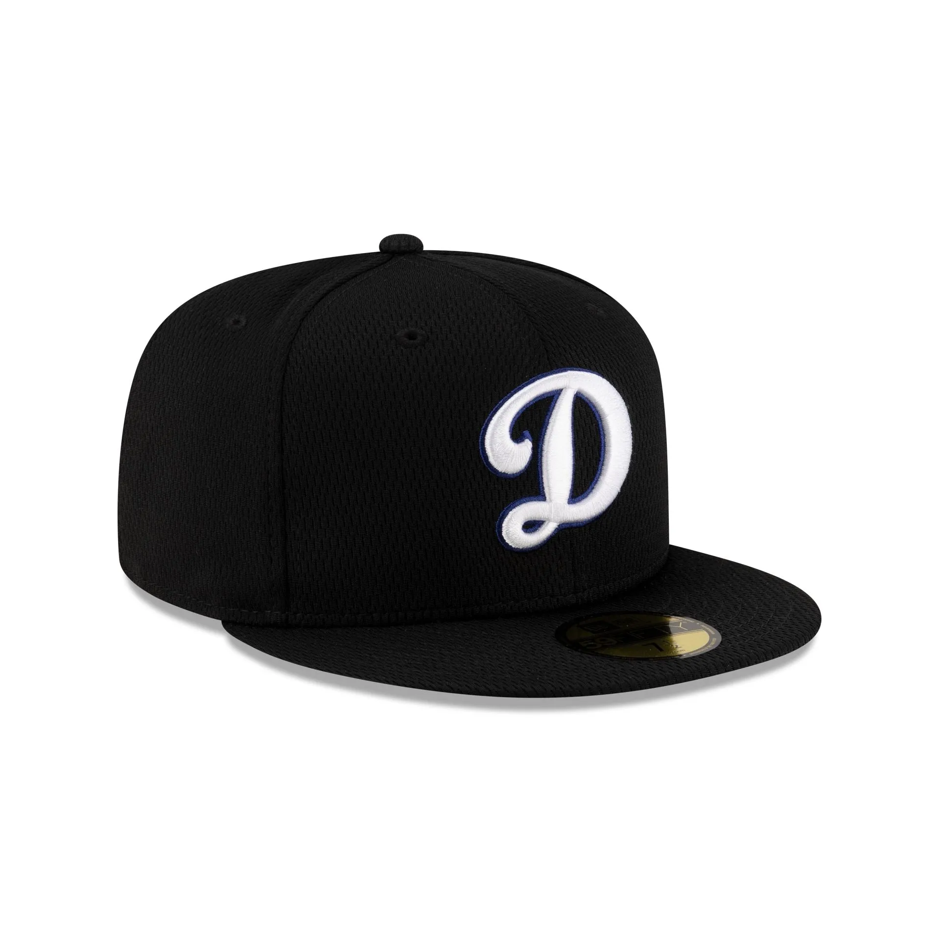 Los Angeles Dodgers 2025 Clubhouse Alt Black 59FIFTY Fitted Hat sold by New Era product image thumbnail 3