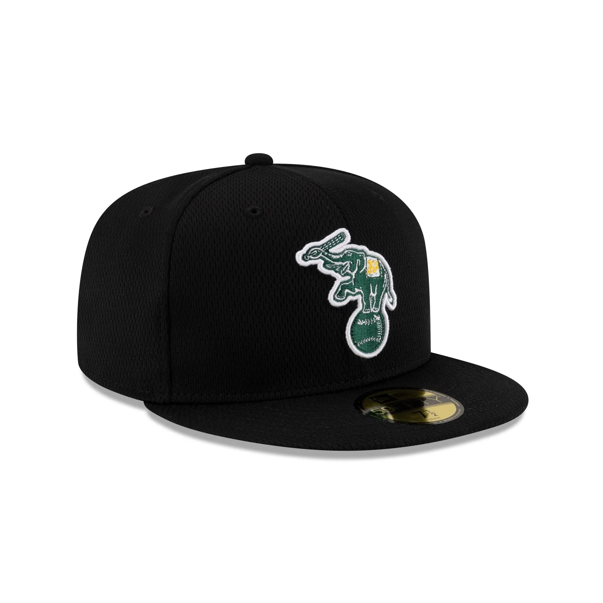 Oakland Athletics 2025 Clubhouse Alt Black 59FIFTY Fitted Hat sold by New Era product image thumbnail 3