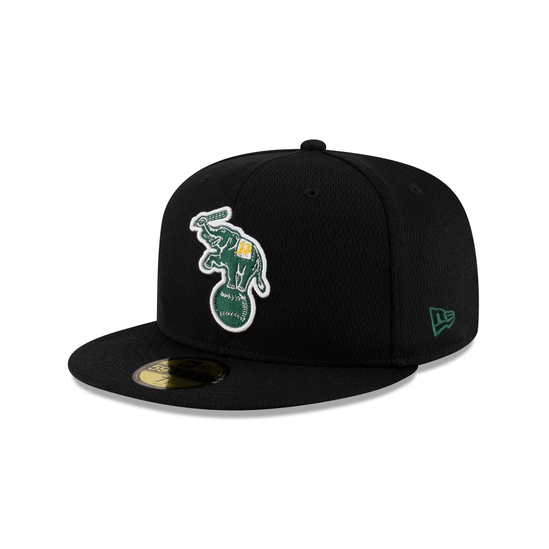Oakland Athletics 2025 Clubhouse Alt Black 59FIFTY Fitted Hat sold by New Era