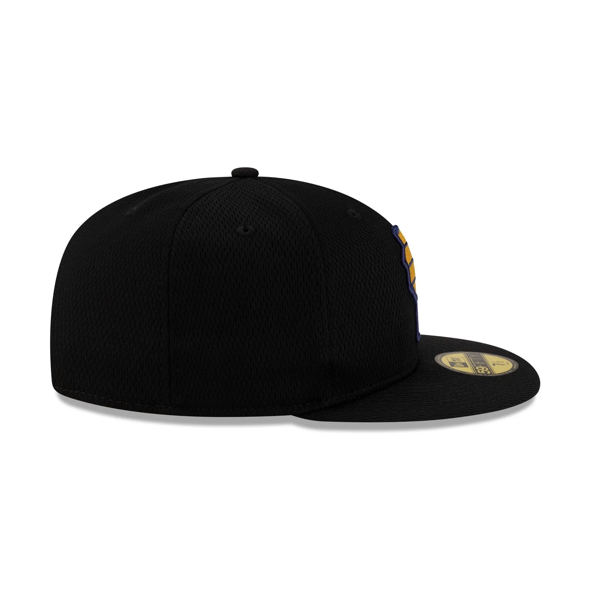 Milwaukee Brewers 2025 Clubhouse Alt Black 59FIFTY Fitted Hat sold by New Era product image thumbnail 5