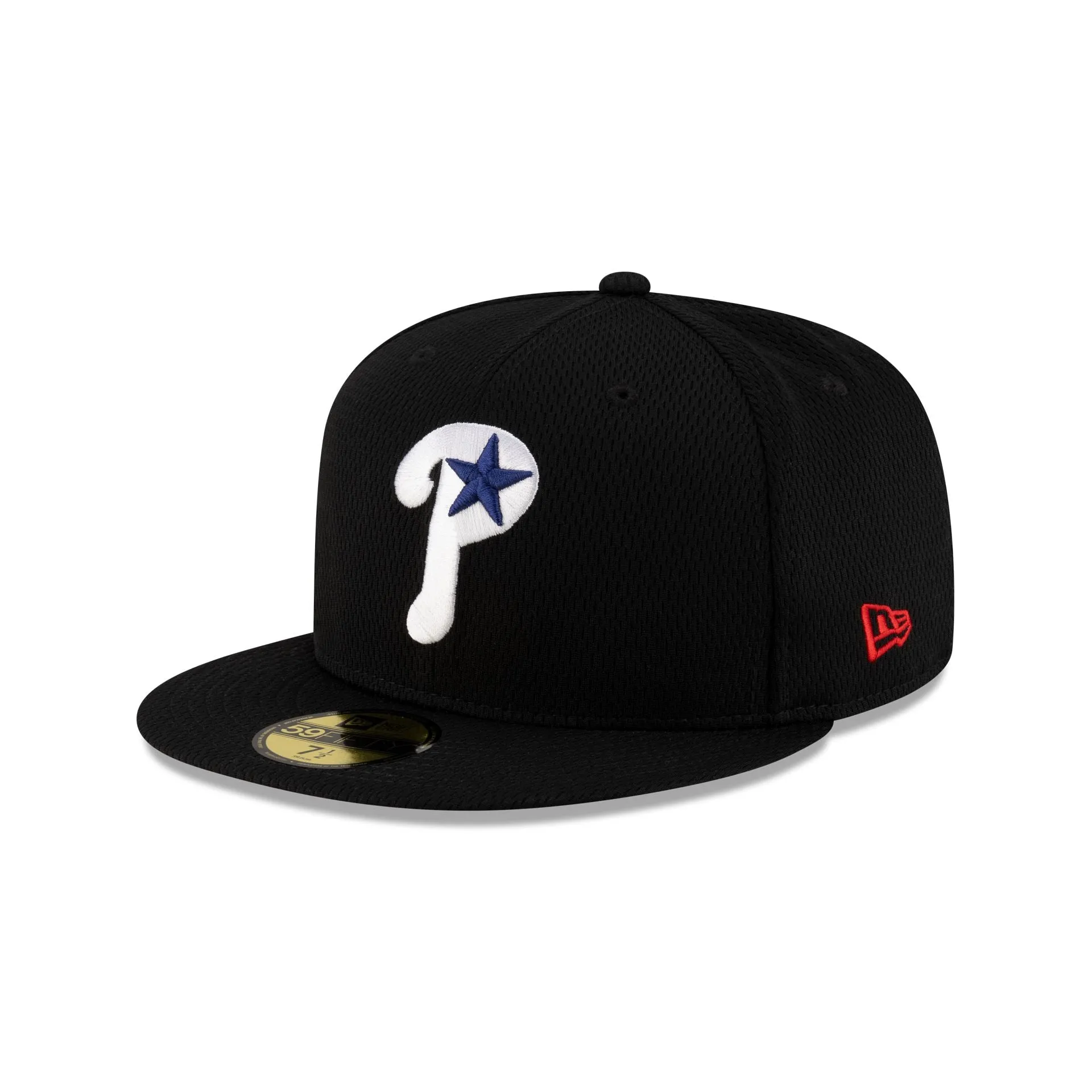Philadelphia Phillies 2025 Clubhouse Alt Black 59FIFTY Fitted Hat sold by New Era