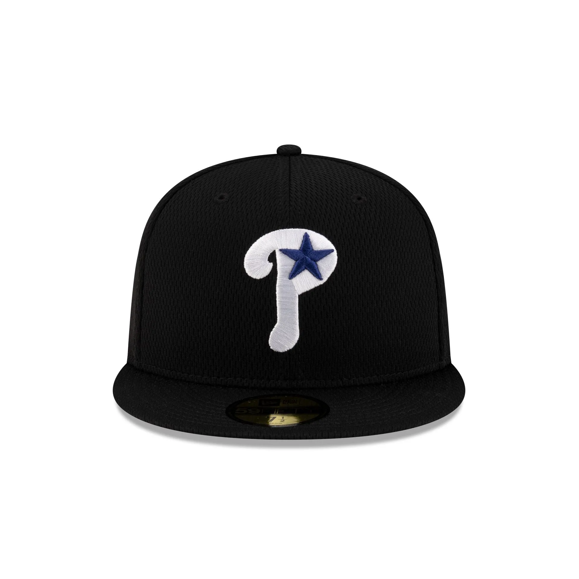 Philadelphia Phillies 2025 Clubhouse Alt Black 59FIFTY Fitted Hat sold by New Era product image thumbnail 2