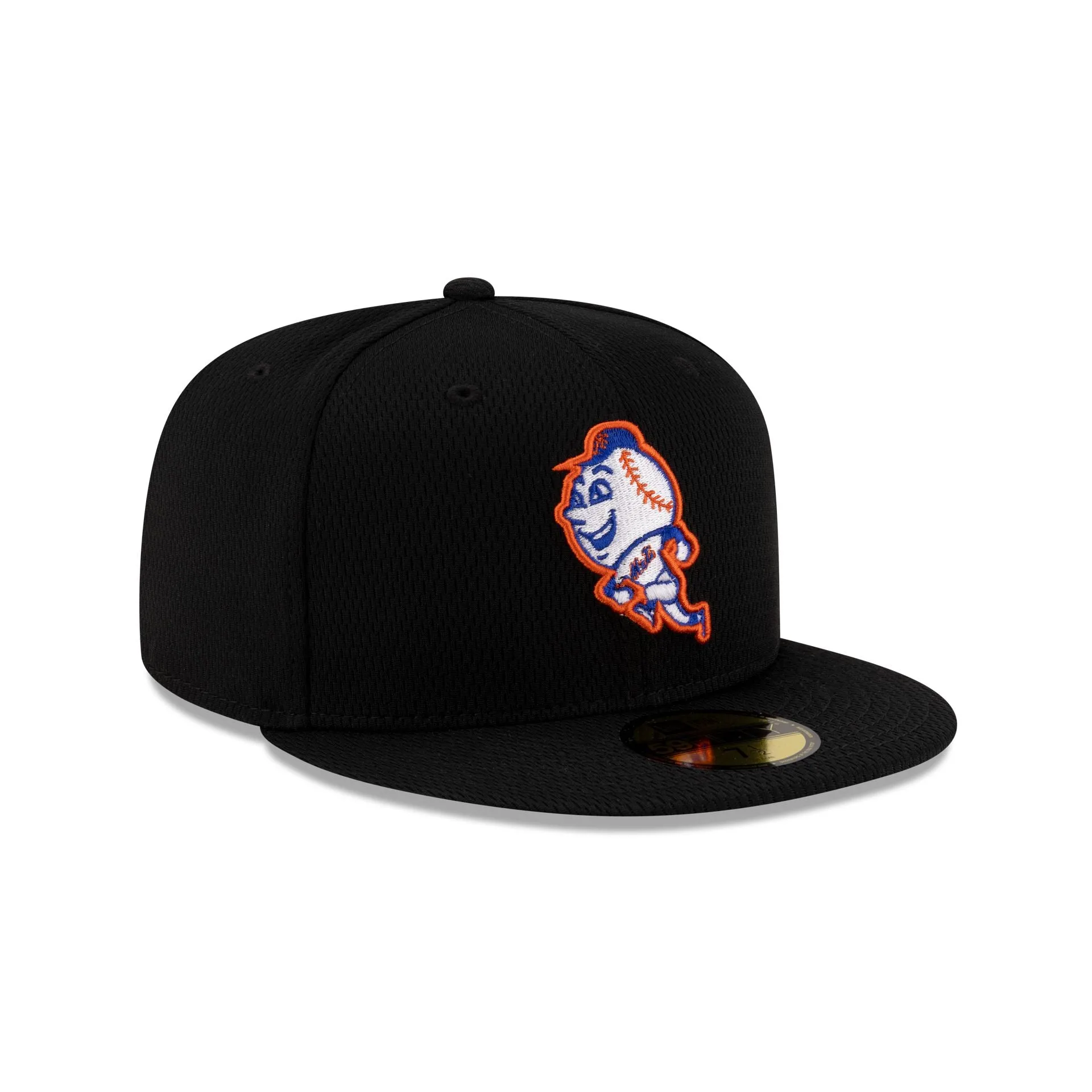 New York Mets 2025 Clubhouse Alt Black 59FIFTY Fitted Hat sold by New Era product image thumbnail 3