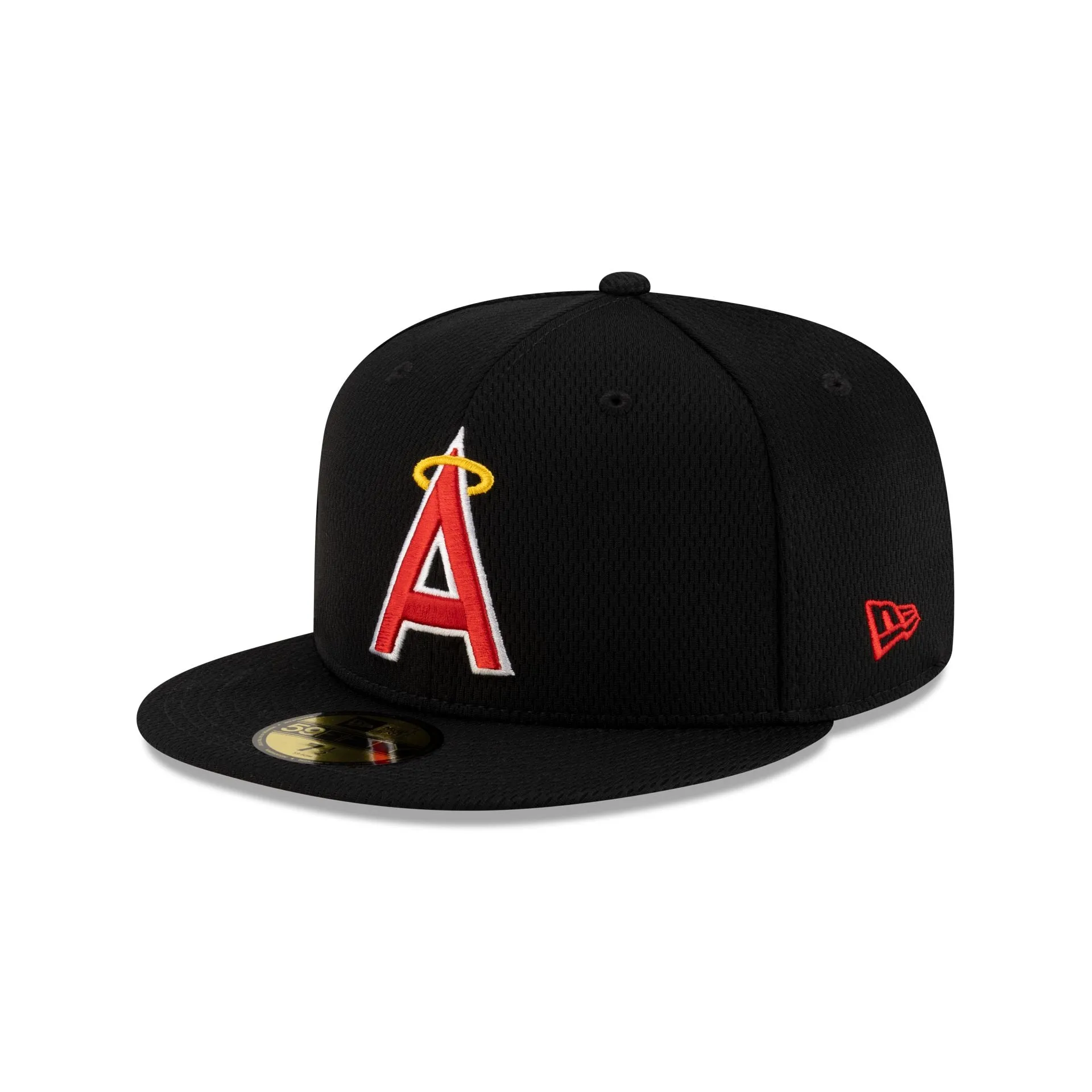 Los Angeles Angels 2025 Clubhouse Alt Black 59FIFTY Fitted Hat sold by New Era