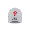 Philadelphia Phillies 2025 Clubhouse Gray 39THIRTY Stretch Fit sold by New Era