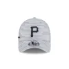 Pittsburgh Pirates 2025 Clubhouse Gray 39THIRTY Stretch Fit sold by New Era