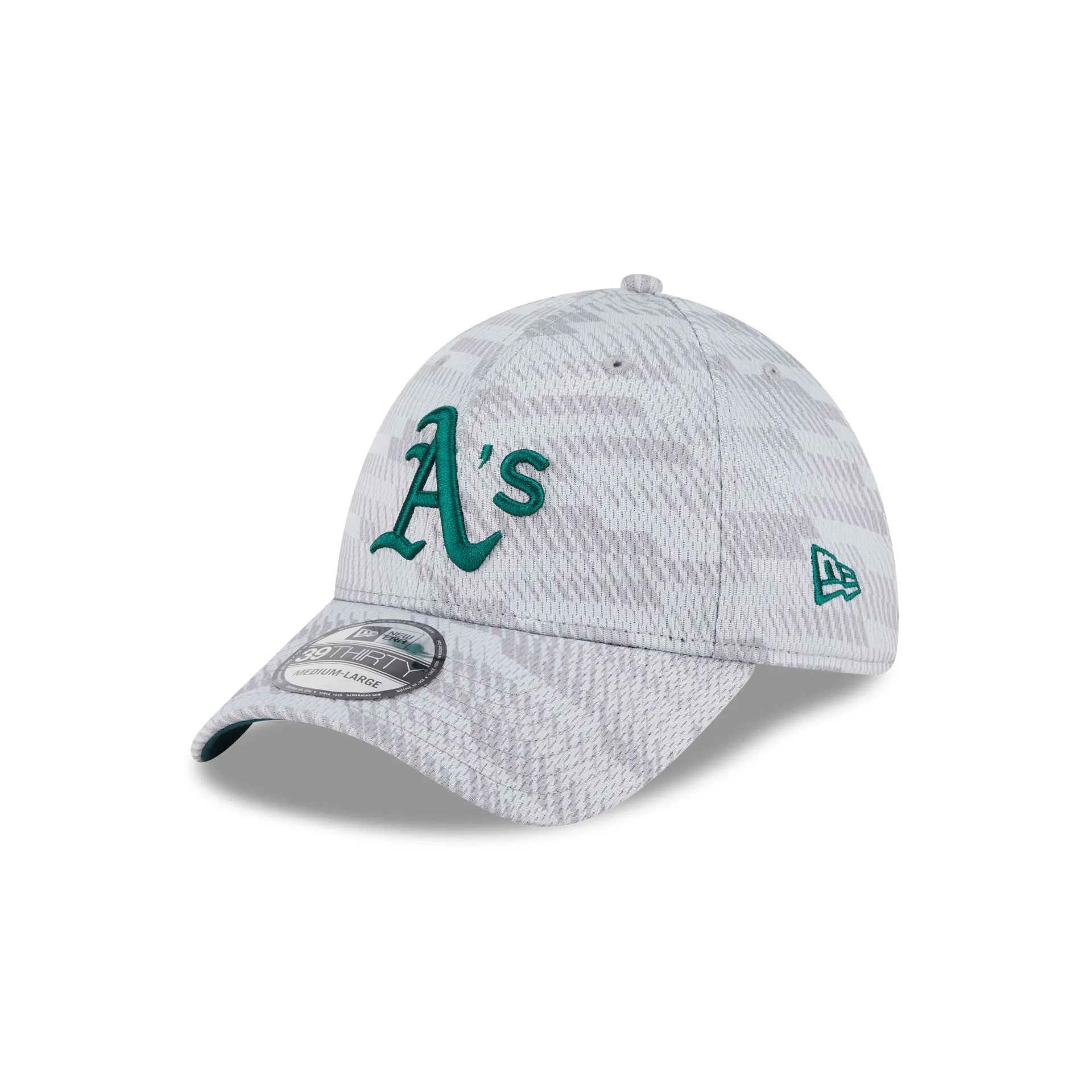Oakland Athletics 2025 Clubhouse Gray 39THIRTY Stretch Fit sold by New Era product image thumbnail 3