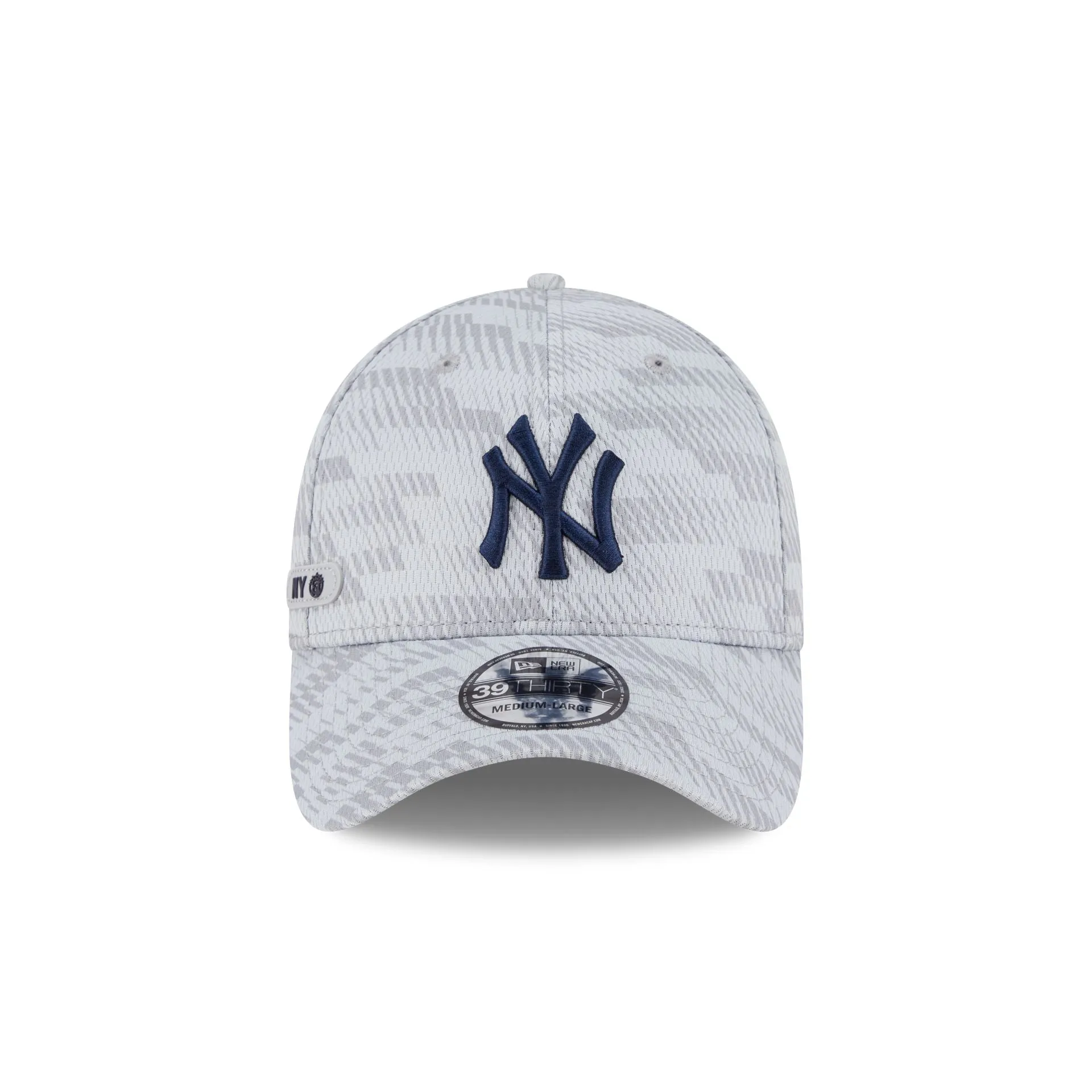 New York Yankees 2025 Clubhouse Gray 39THIRTY Stretch Fit sold by New Era product image thumbnail 2
