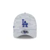 Los Angeles Dodgers 2025 Clubhouse Gray 39THIRTY Stretch Fit sold by New Era