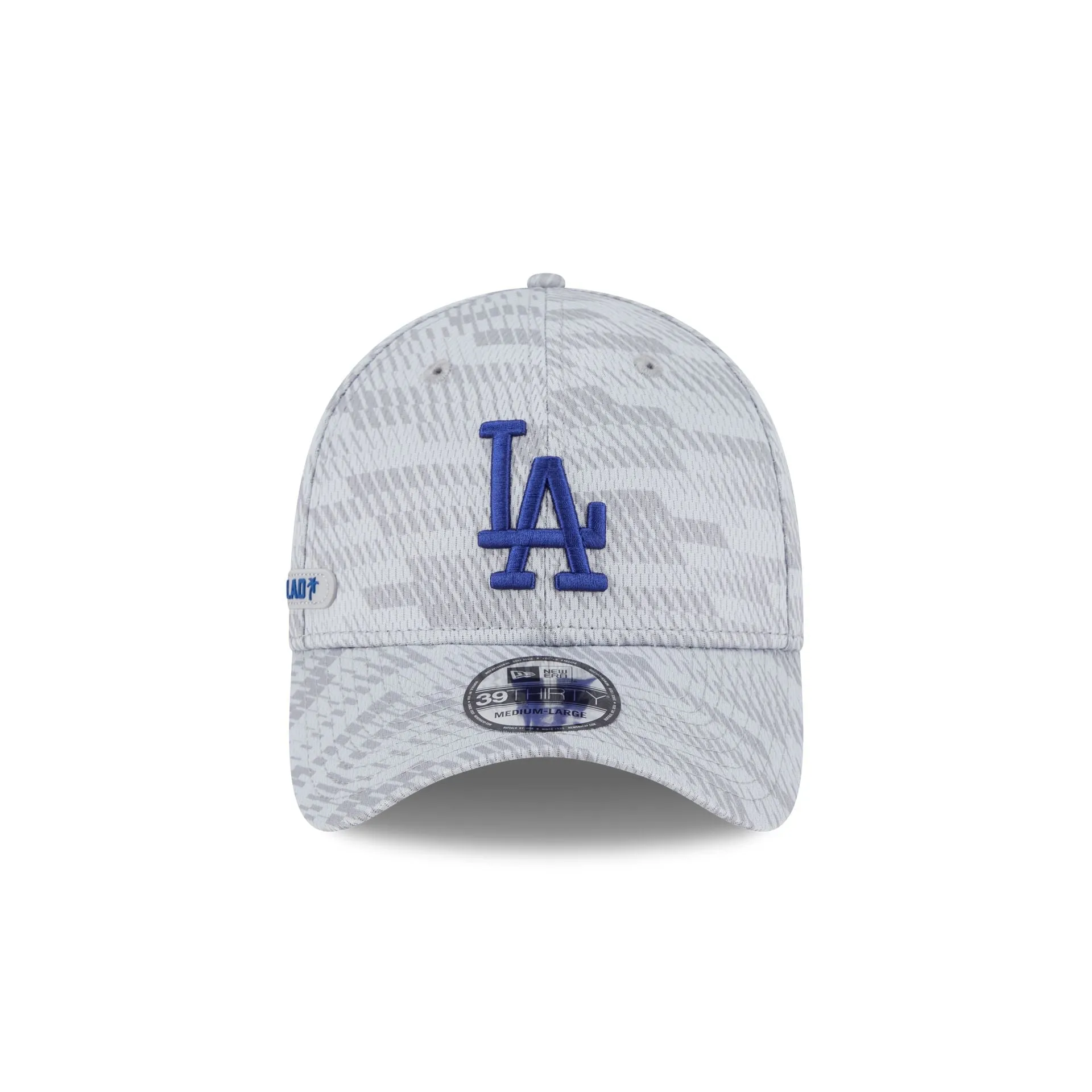 Los Angeles Dodgers 2025 Clubhouse Gray 39THIRTY Stretch Fit sold by New Era product image thumbnail 2