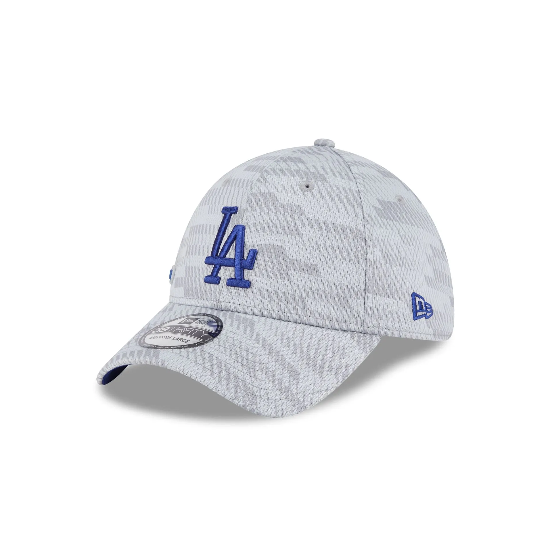 Los Angeles Dodgers 2025 Clubhouse Gray 39THIRTY Stretch Fit sold by New Era product image thumbnail 3