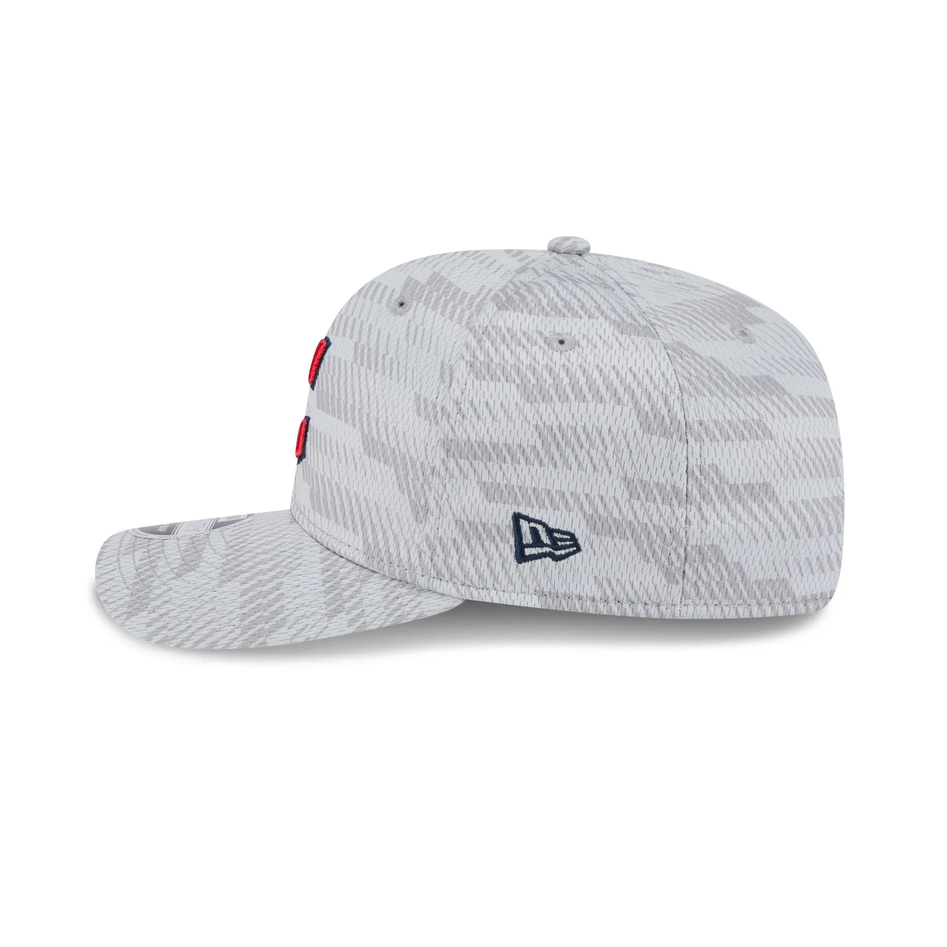 Cleveland Guardians 2025 Clubhouse Gray 9SEVENTY Stretch-Snap Hat sold by New Era product image thumbnail 5
