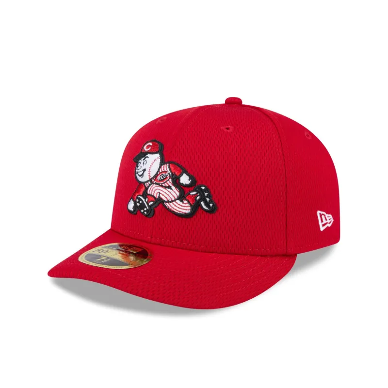 Cincinnati Reds 2025 Clubhouse Alt Low Profile 59FIFTY Fitted Hat sold by New Era