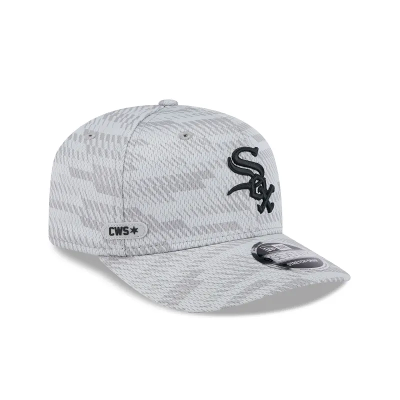 Chicago White Sox 2025 Clubhouse Gray 9SEVENTY Stretch-Snap Hat sold by New Era