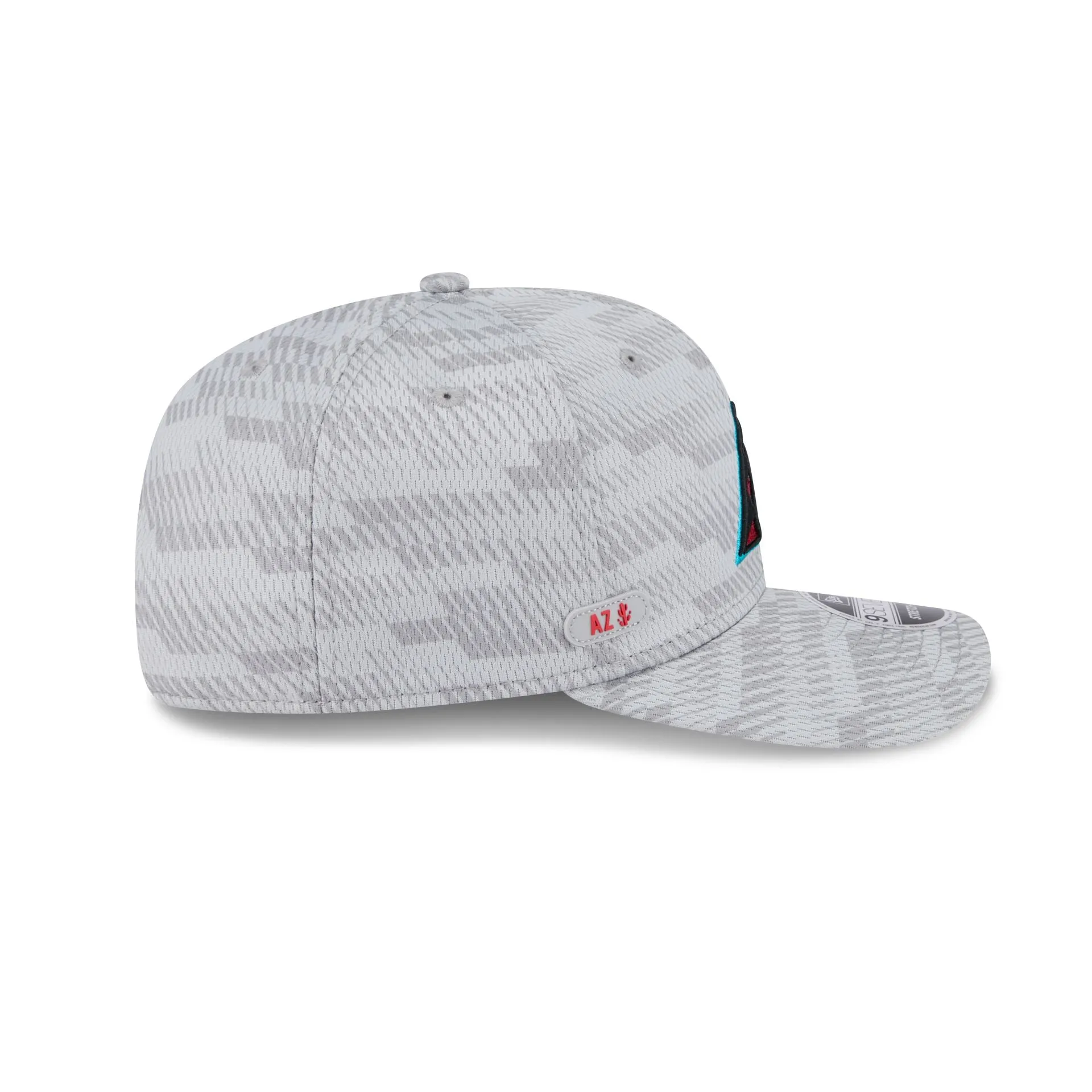 Arizona Diamondbacks 2025 Clubhouse Gray 9SEVENTY Stretch-Snap Hat sold by New Era product image thumbnail 4