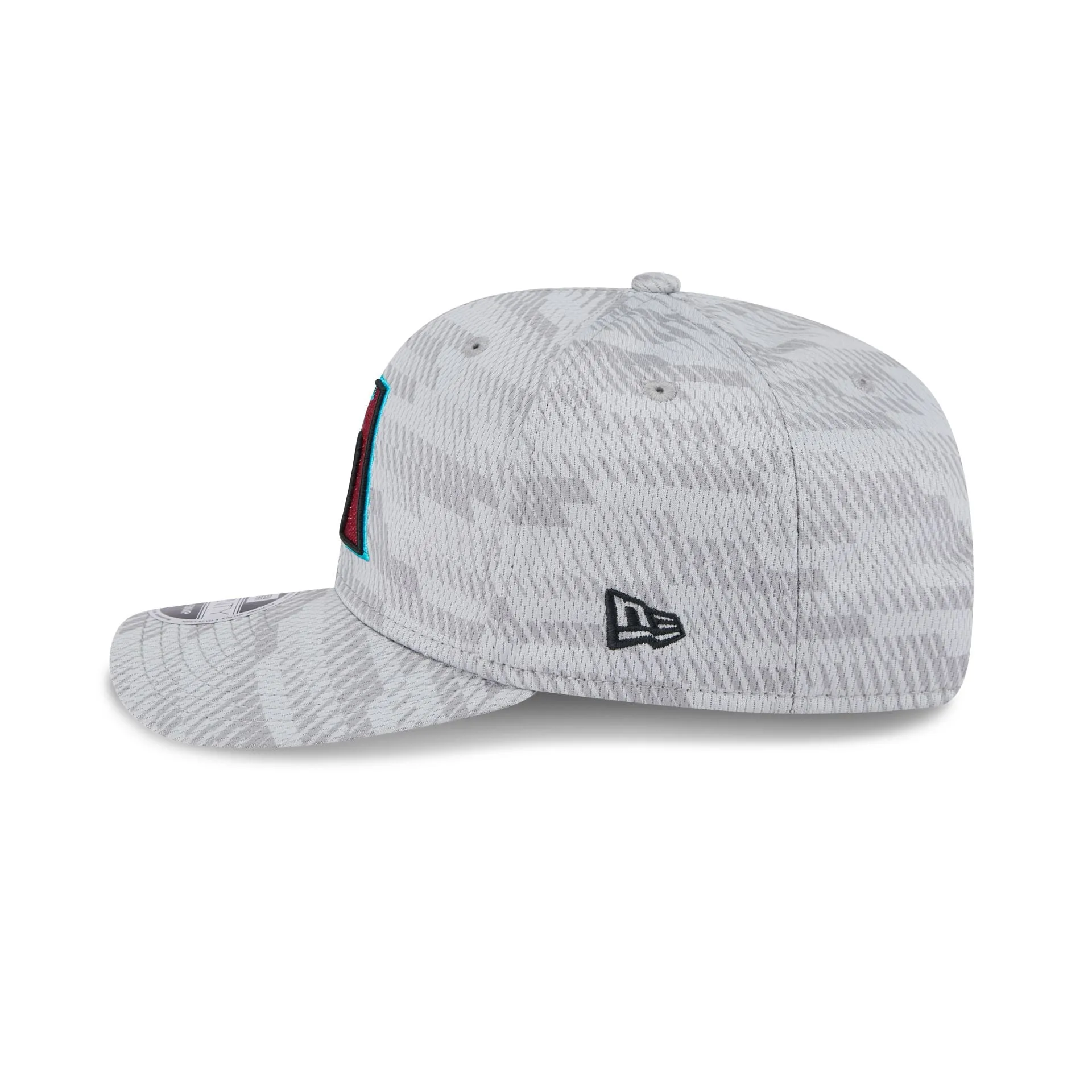 Arizona Diamondbacks 2025 Clubhouse Gray 9SEVENTY Stretch-Snap Hat sold by New Era product image thumbnail 5