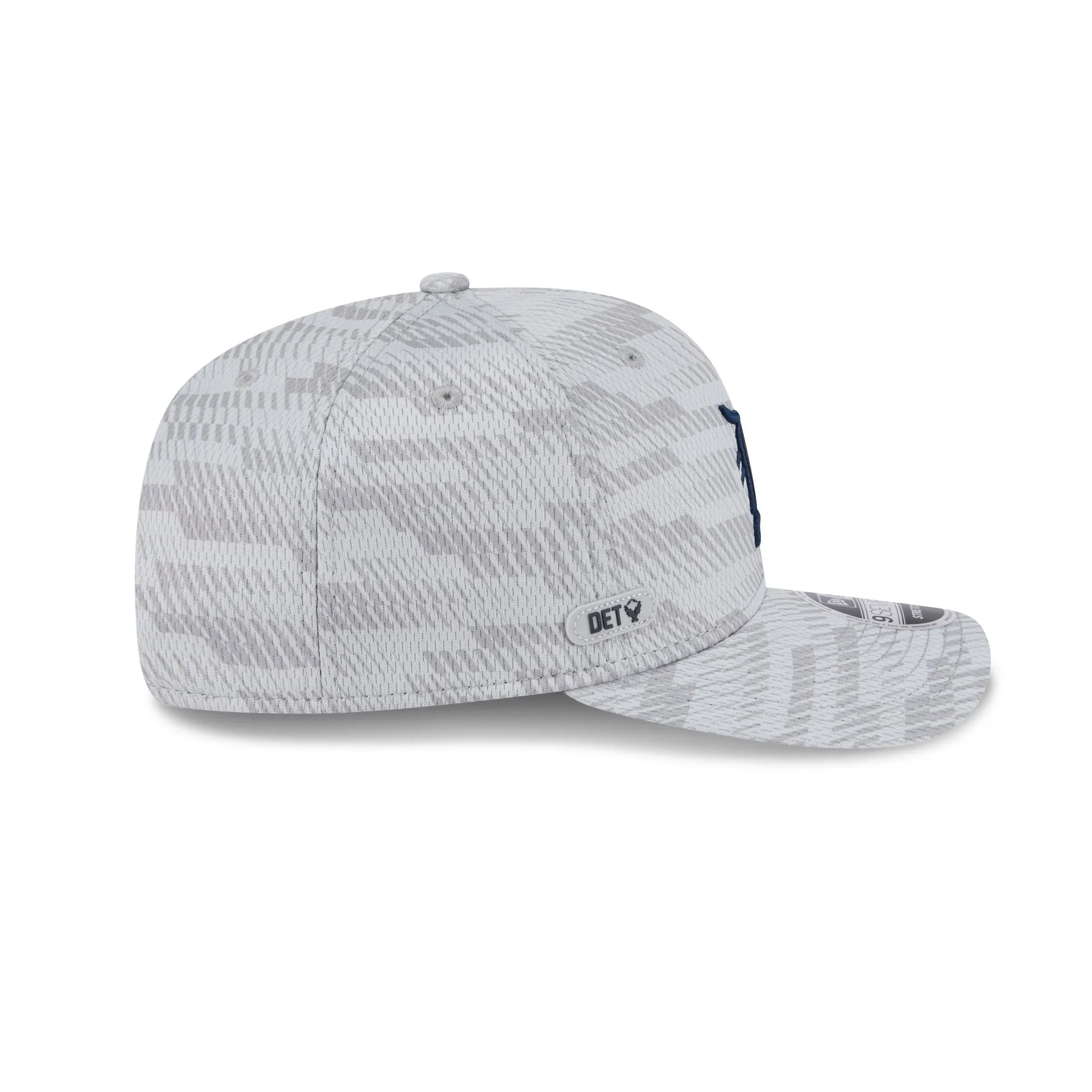 Detroit Tigers 2025 Clubhouse Gray 9SEVENTY Stretch-Snap Hat sold by New Era product image thumbnail 4