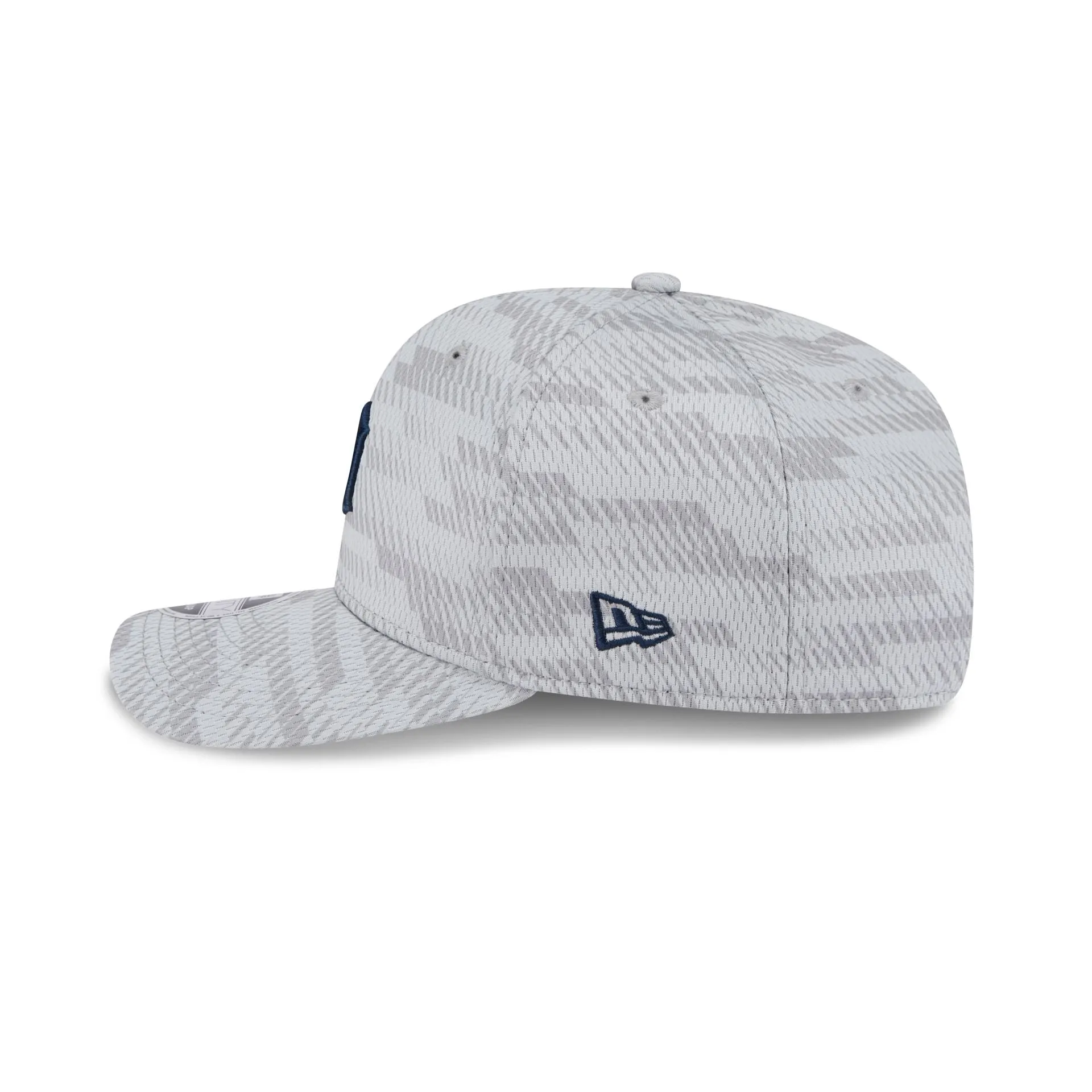 Detroit Tigers 2025 Clubhouse Gray 9SEVENTY Stretch-Snap Hat sold by New Era product image thumbnail 5
