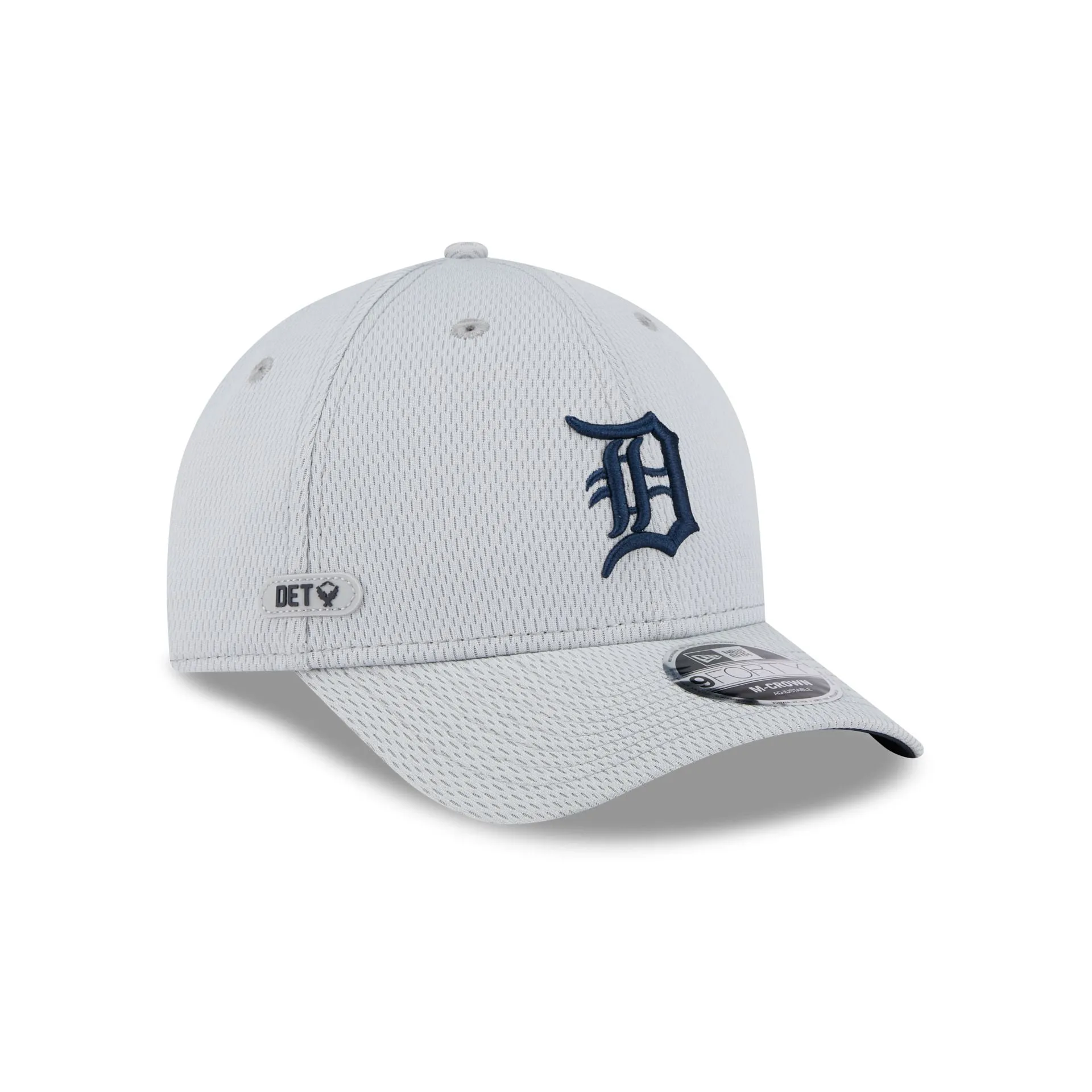 Detroit Tigers 2025 Clubhouse Gray 9FORTY M-Crown Snapback Hat sold by New Era