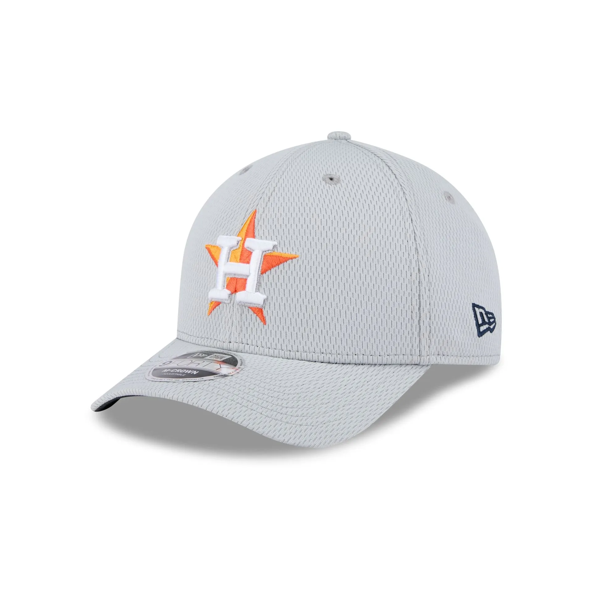Houston Astros 2025 Clubhouse Gray 9FORTY M-Crown Snapback Hat sold by New Era product image thumbnail 3