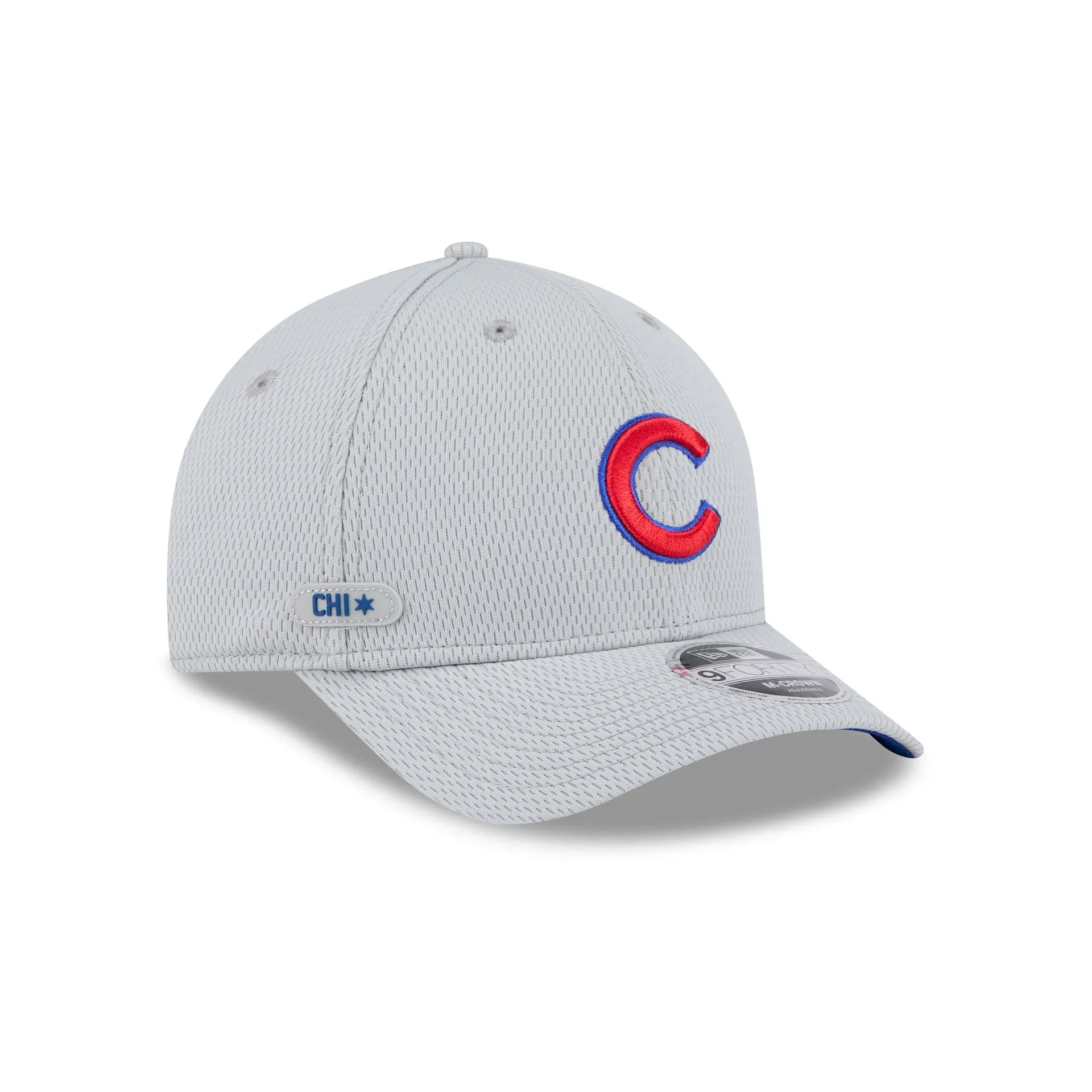 Chicago Cubs 2025 Clubhouse Gray 9FORTY M-Crown Snapback Hat sold by New Era