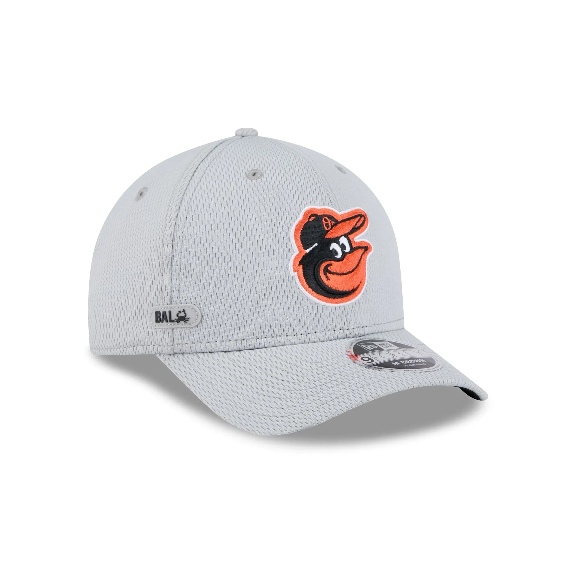 Baltimore Orioles 2025 Clubhouse Gray 9FORTY M-Crown Snapback Hat sold by New Era