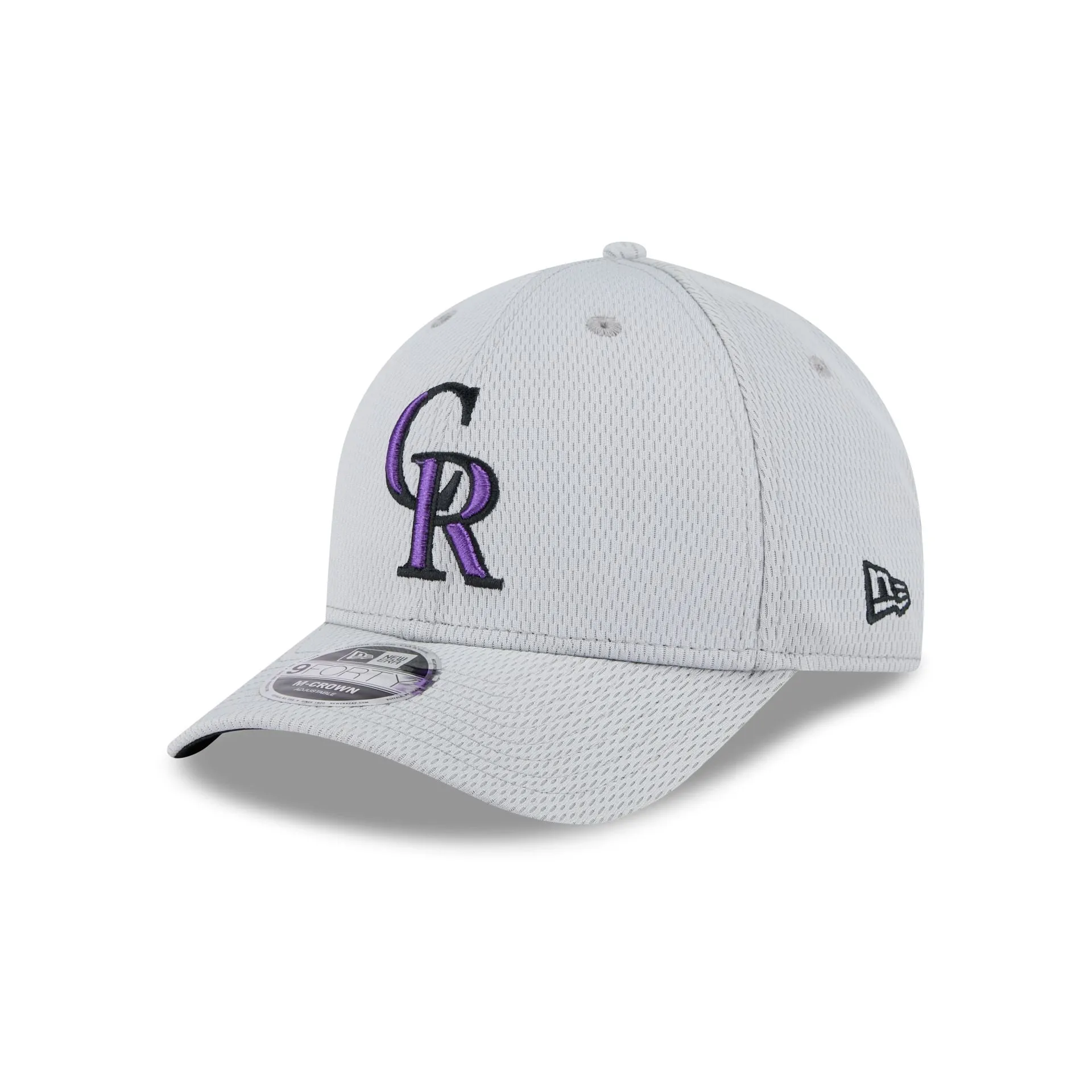 Colorado Rockies 2025 Clubhouse Gray 9FORTY M-Crown Snapback Hat sold by New Era product image thumbnail 3