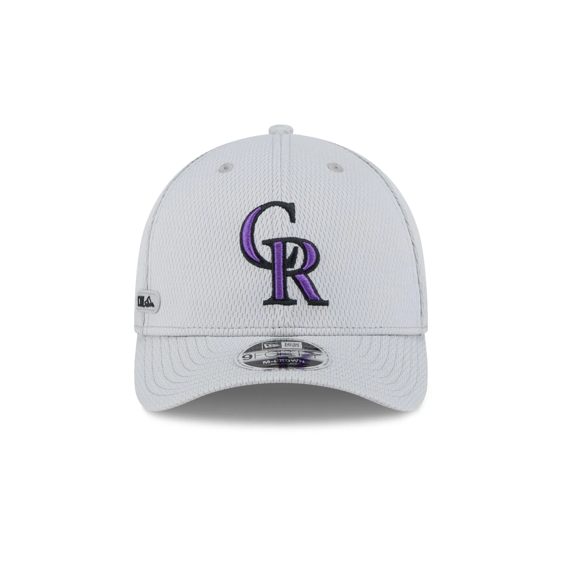 Colorado Rockies 2025 Clubhouse Gray 9FORTY M-Crown Snapback Hat sold by New Era product image thumbnail 2
