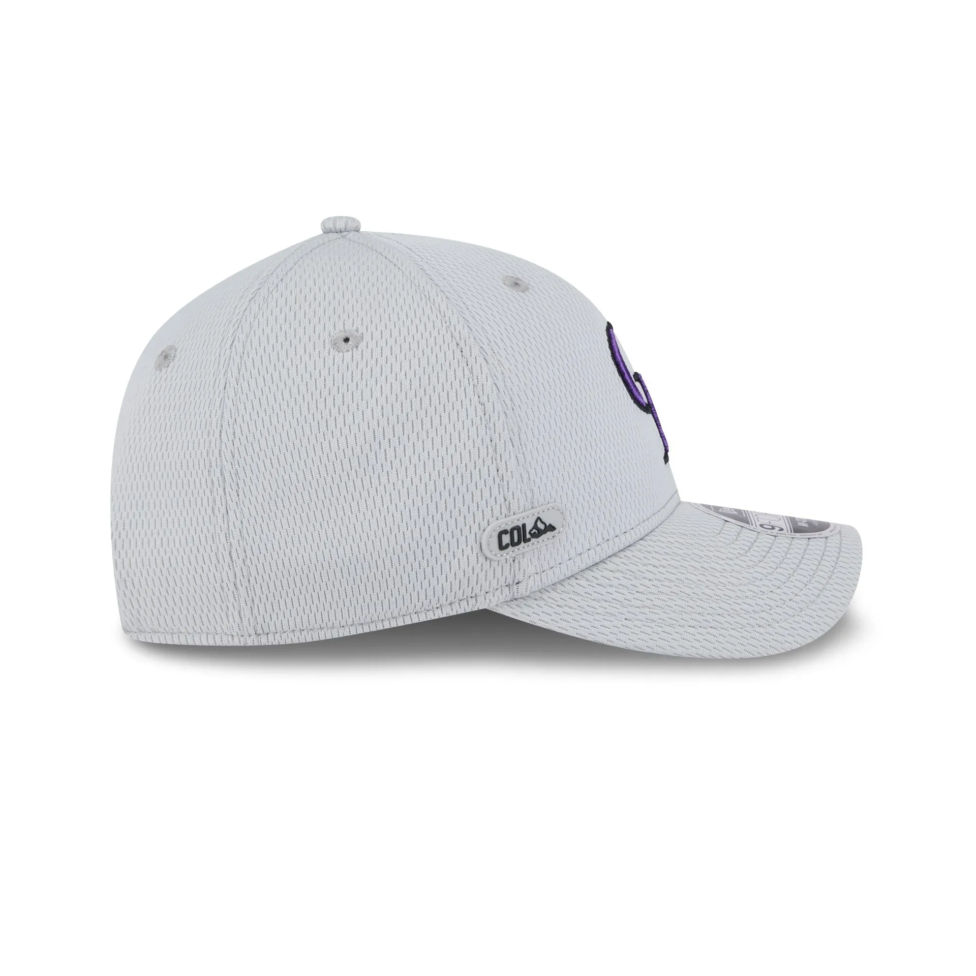 Colorado Rockies 2025 Clubhouse Gray 9FORTY M-Crown Snapback Hat sold by New Era product image thumbnail 4