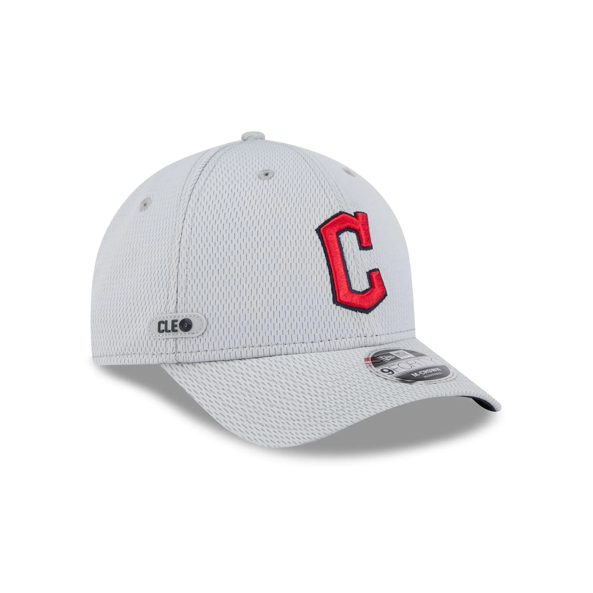 Cleveland Guardians 2025 Clubhouse Gray 9FORTY M-Crown Snapback Hat sold by New Era