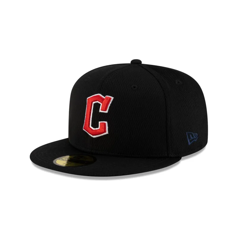 Cleveland Guardians 2025 Clubhouse Black 59FIFTY Fitted Hat sold by New Era