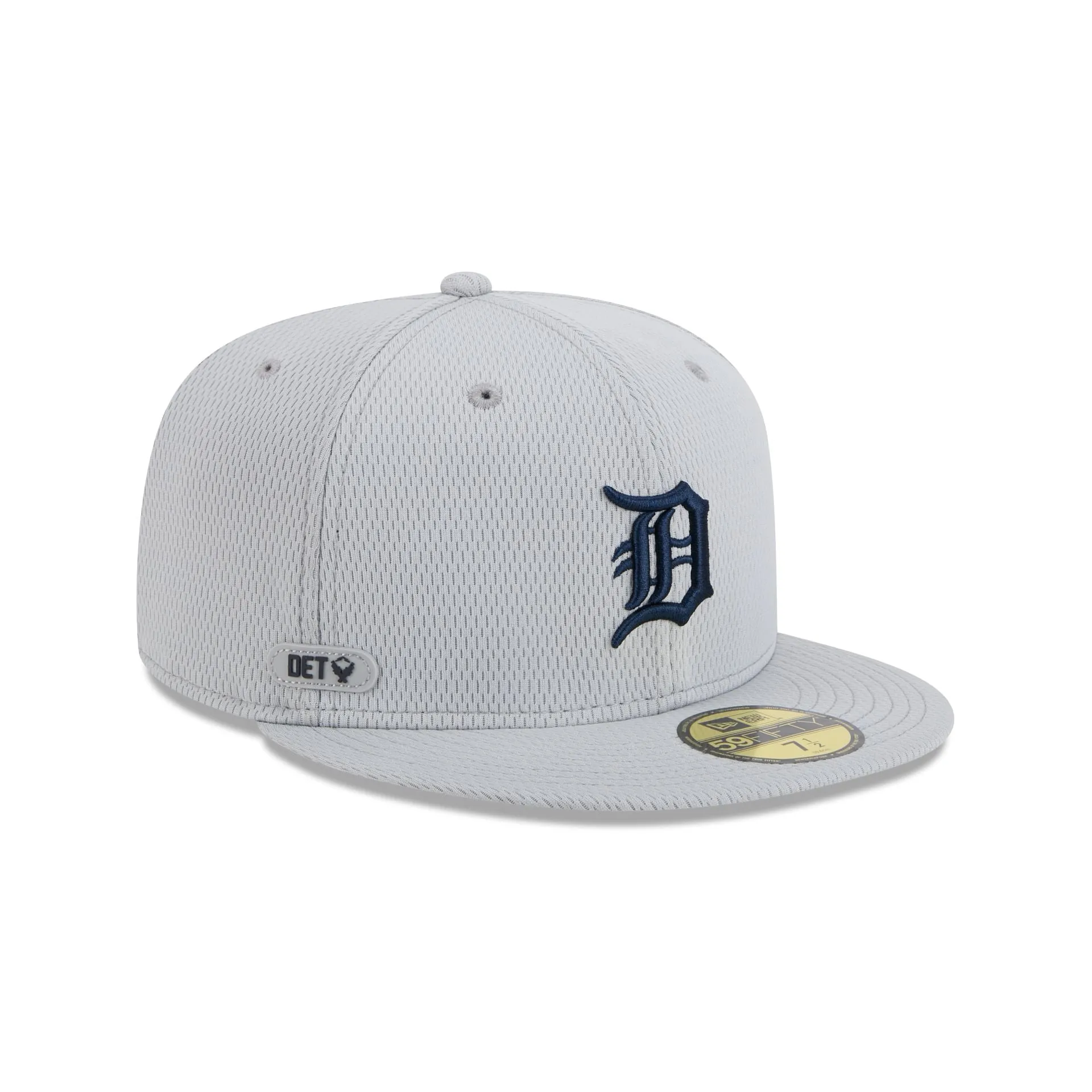 Detroit Tigers 2025 Clubhouse Gray 59FIFTY Fitted Hat sold by New Era