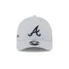 Atlanta Braves 2025 Clubhouse Gray 9FORTY M-Crown Snapback Hat sold by New Era