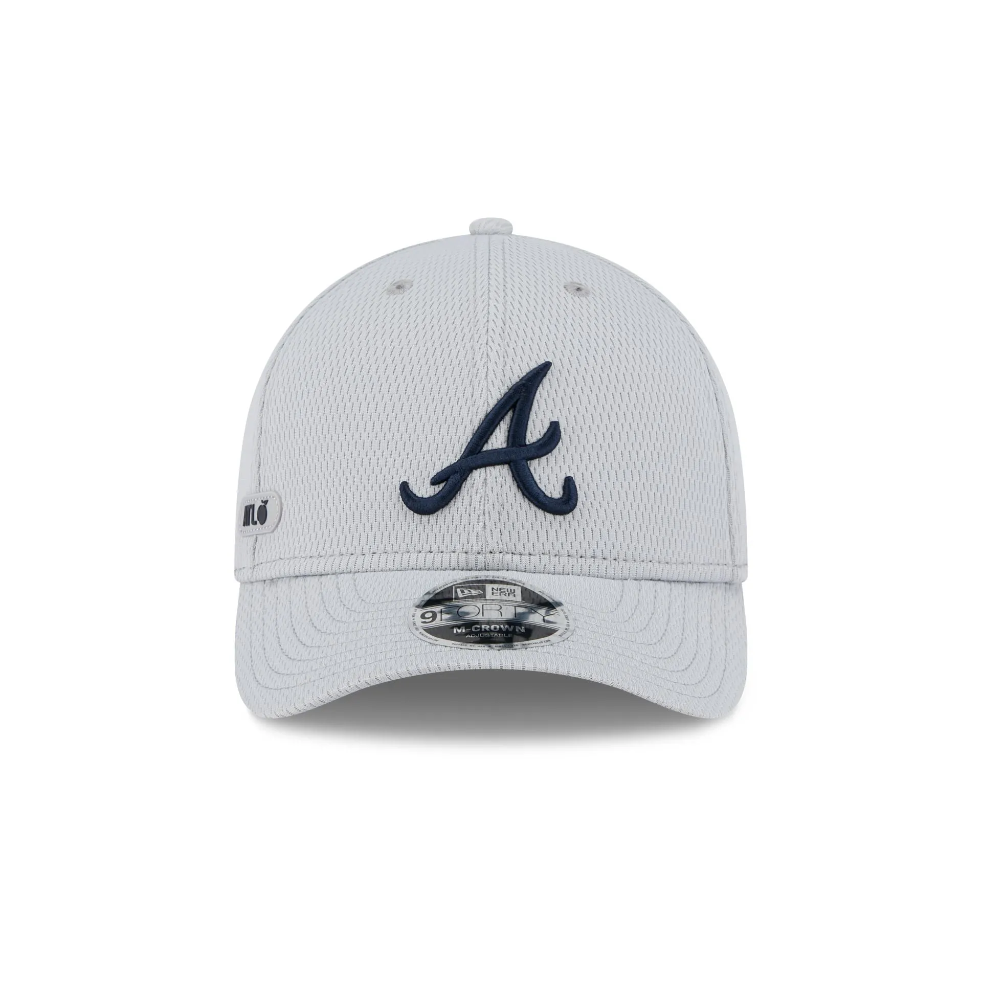 Atlanta Braves 2025 Clubhouse Gray 9FORTY M-Crown Snapback Hat sold by New Era product image thumbnail 2