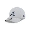 Atlanta Braves 2025 Clubhouse Gray 9FORTY M-Crown Snapback Hat sold by New Era