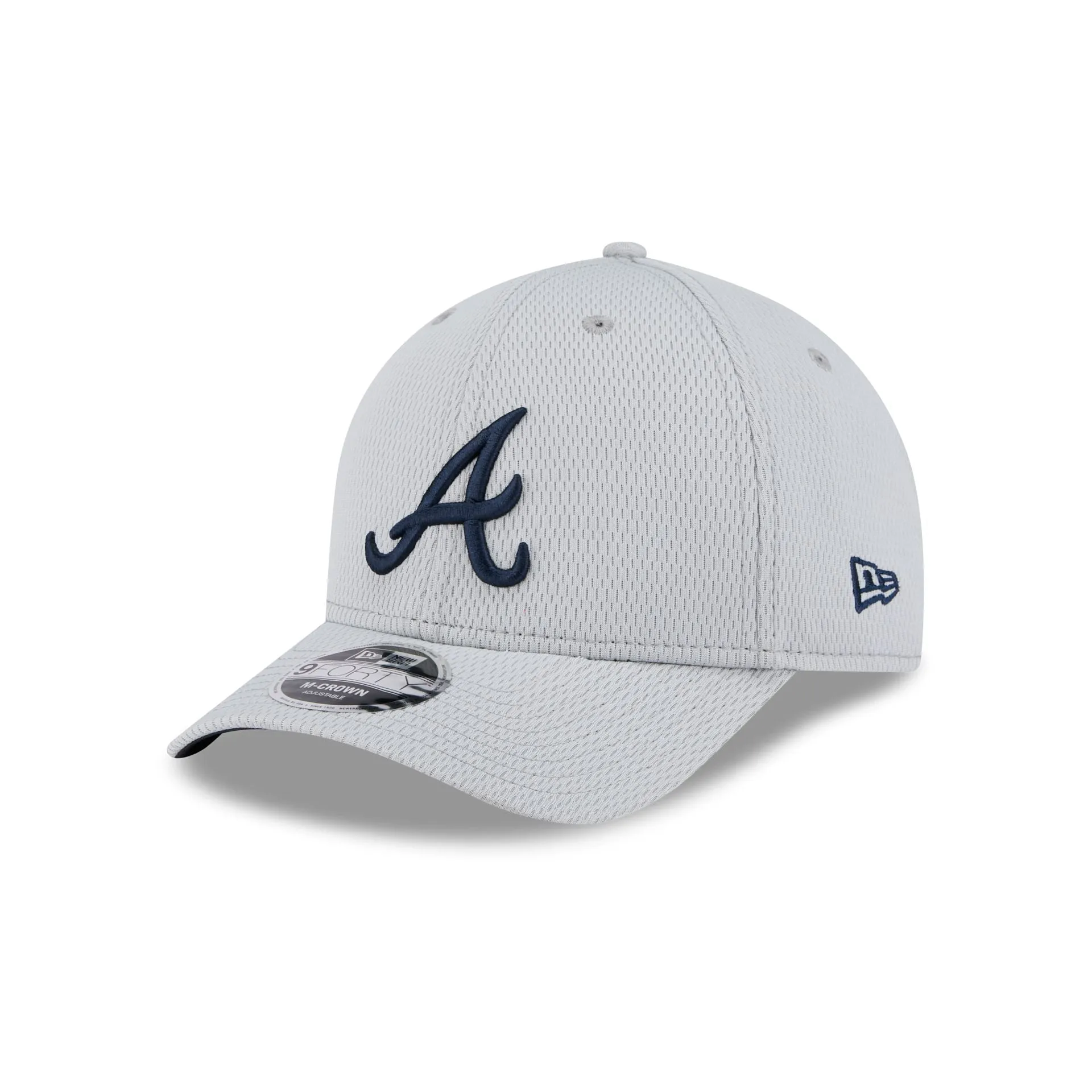 Atlanta Braves 2025 Clubhouse Gray 9FORTY M-Crown Snapback Hat sold by New Era product image thumbnail 3