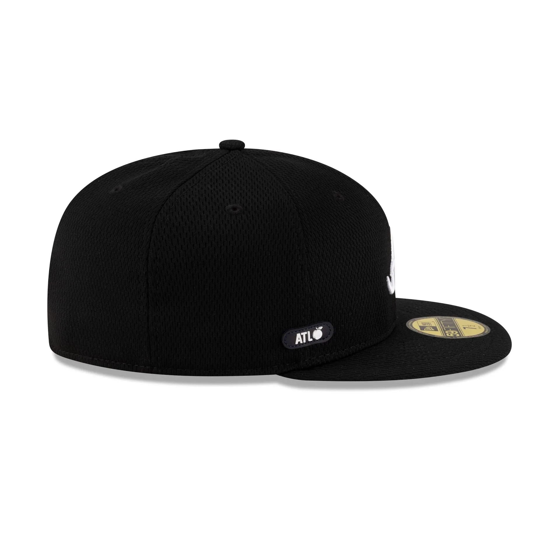 Atlanta Braves 2025 Clubhouse Black 59FIFTY Fitted Hat sold by New Era product image thumbnail 5