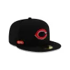 Cincinnati Reds 2025 Clubhouse Black 59FIFTY Fitted Hat sold by New Era
