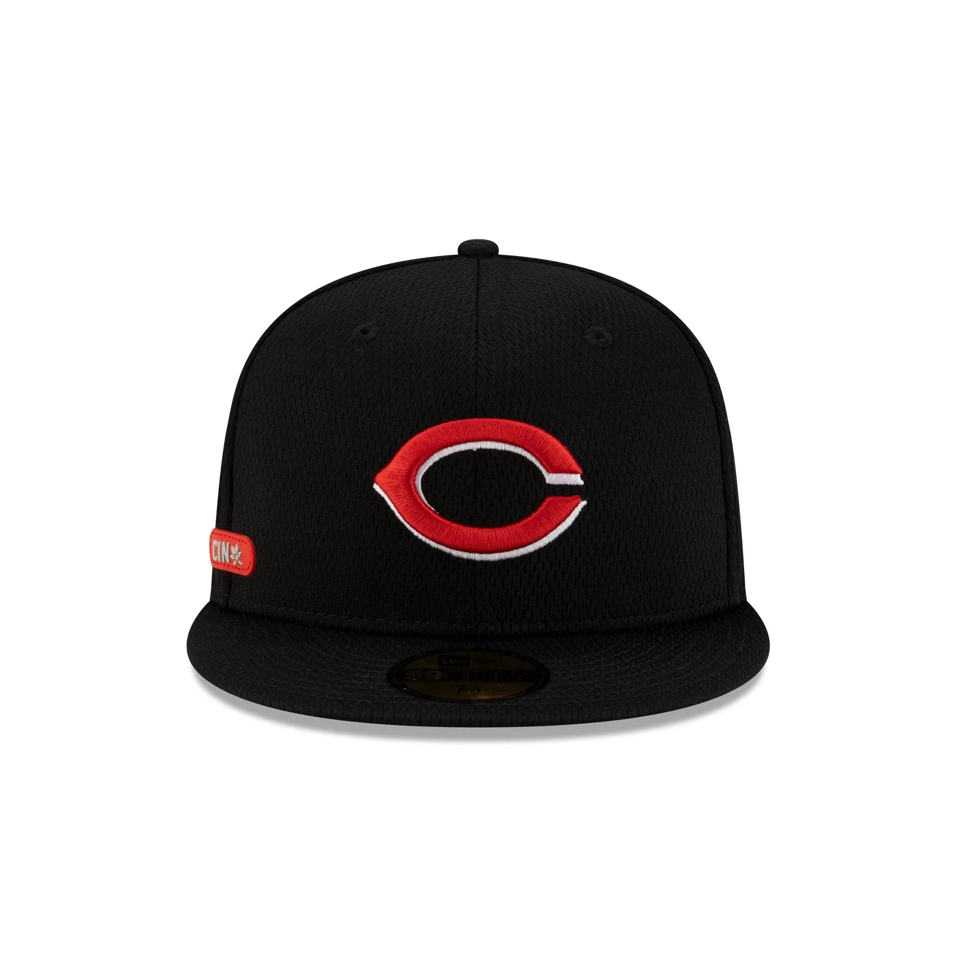 Cincinnati Reds 2025 Clubhouse Black 59FIFTY Fitted Hat sold by New Era product image thumbnail 2