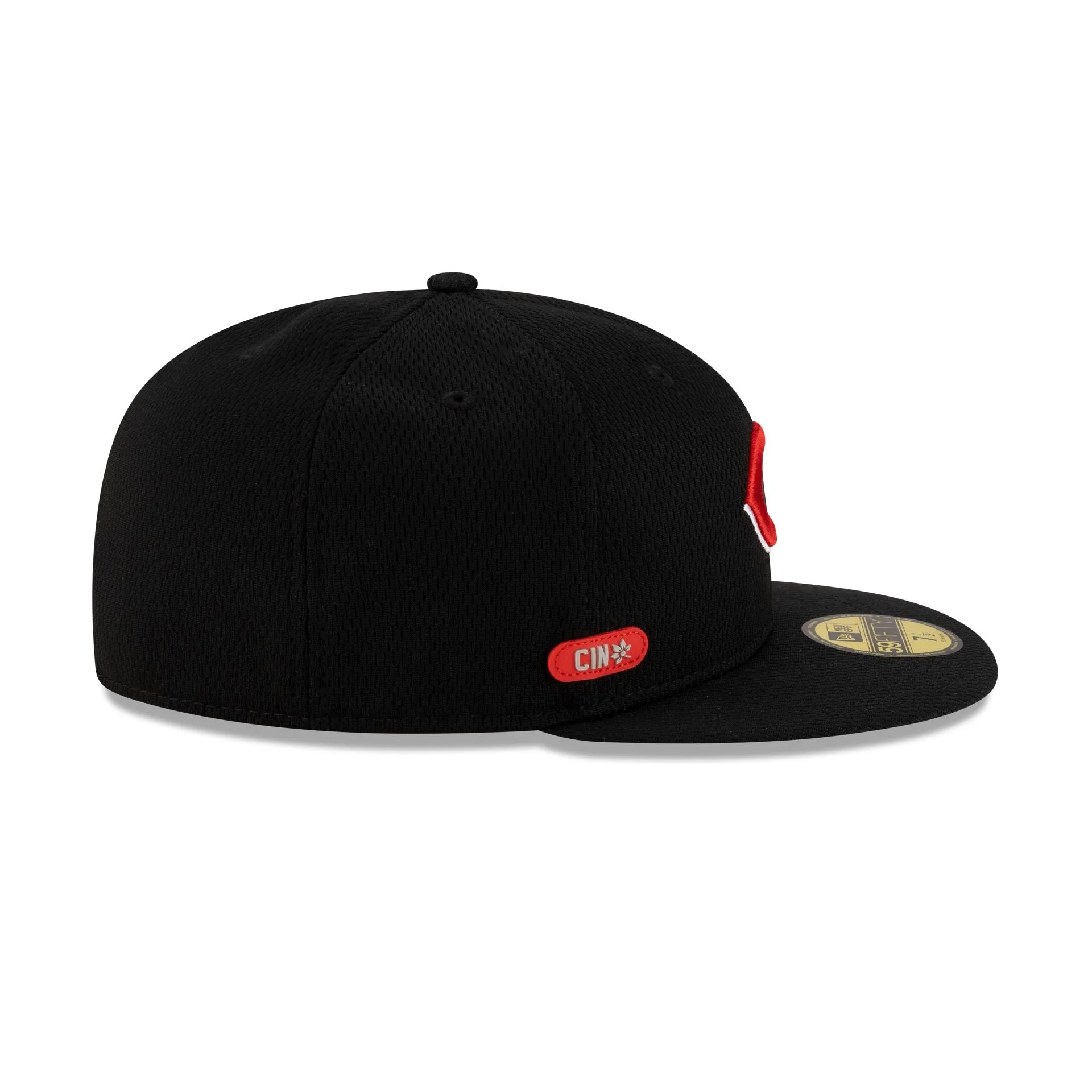 Cincinnati Reds 2025 Clubhouse Black 59FIFTY Fitted Hat sold by New Era product image thumbnail 5