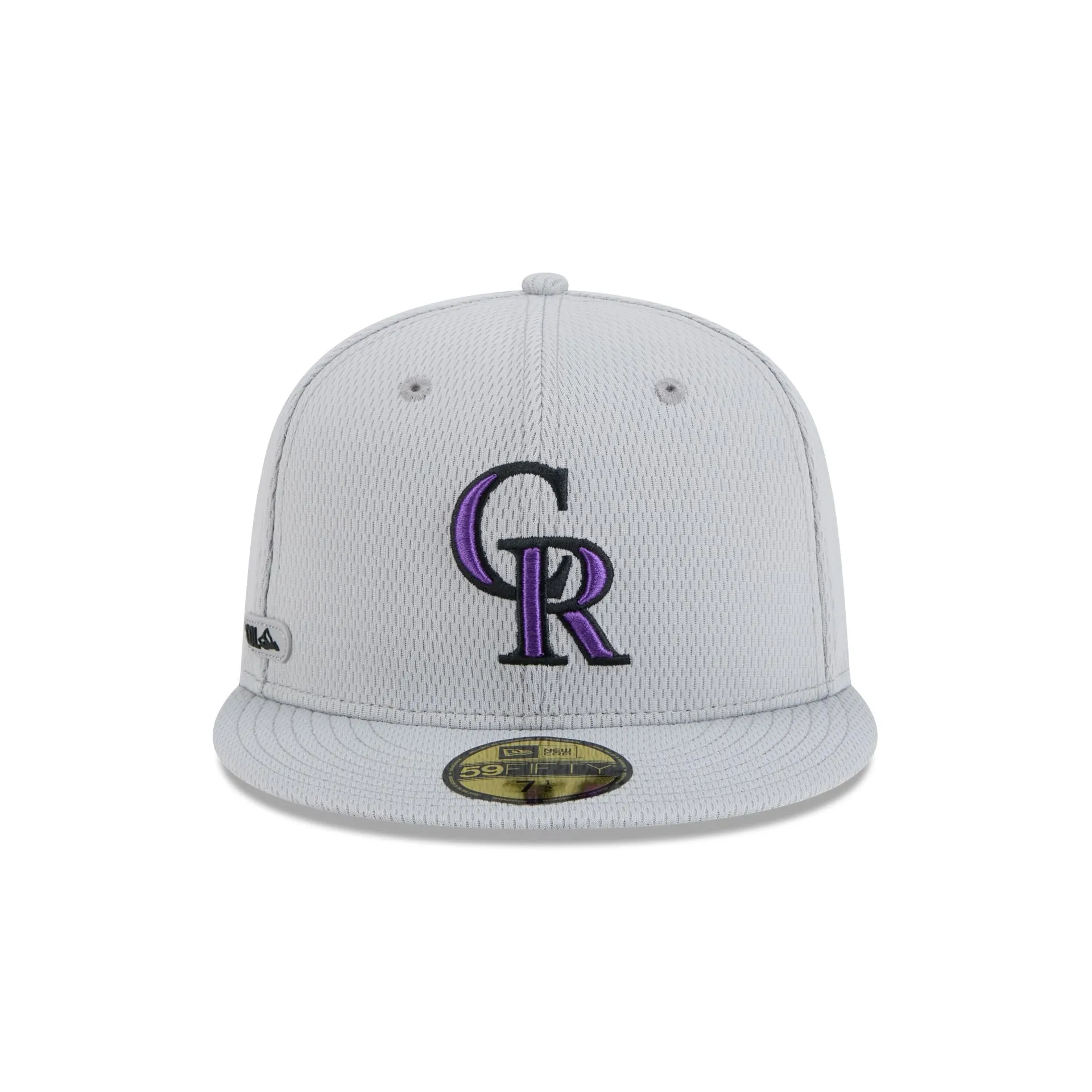 Colorado Rockies 2025 Clubhouse Gray 59FIFTY Fitted Hat sold by New Era product image thumbnail 2