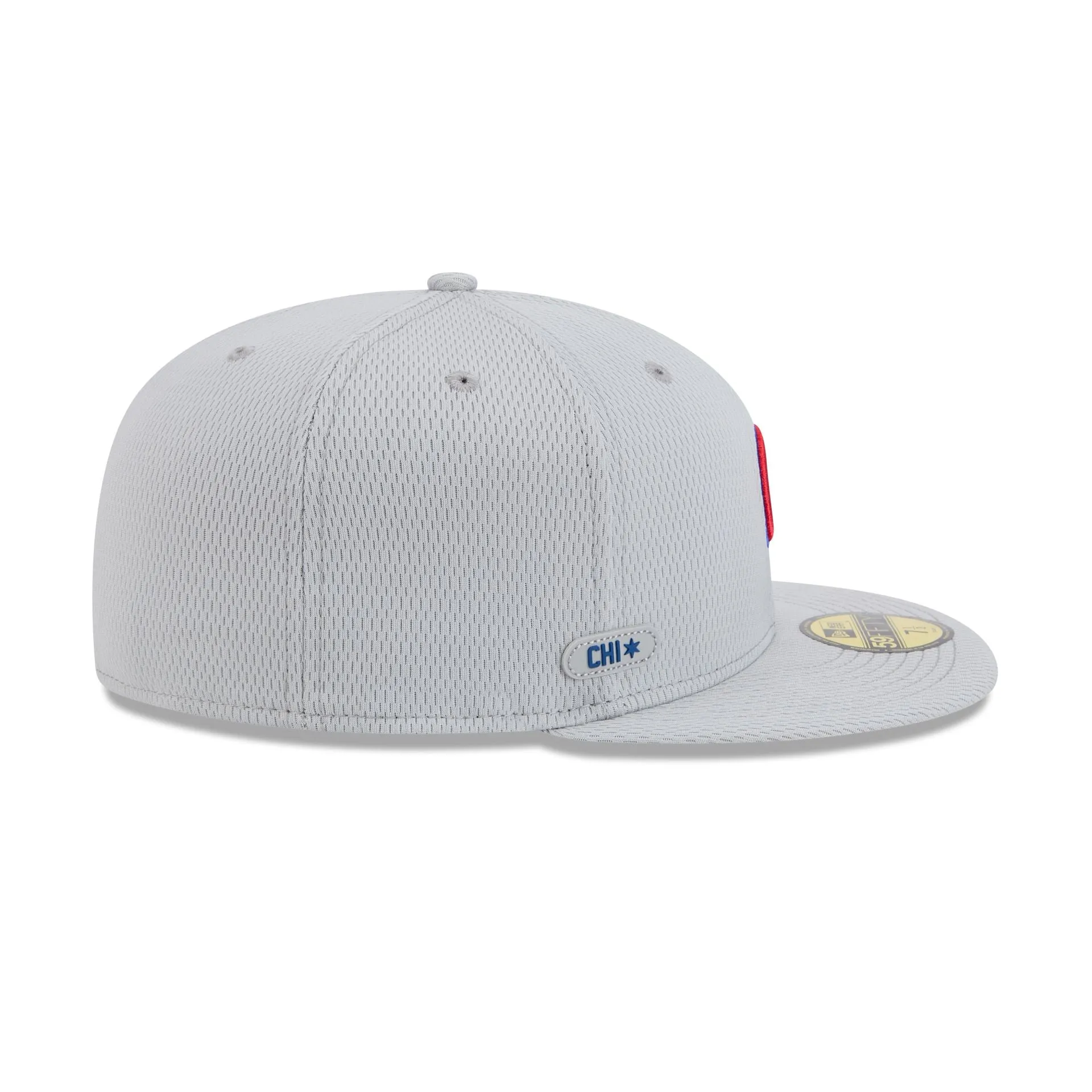 Chicago Cubs 2025 Clubhouse Gray 59FIFTY Fitted Hat sold by New Era product image thumbnail 4
