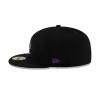 Colorado Rockies 2025 Clubhouse Black 59FIFTY Fitted Hat sold by New Era