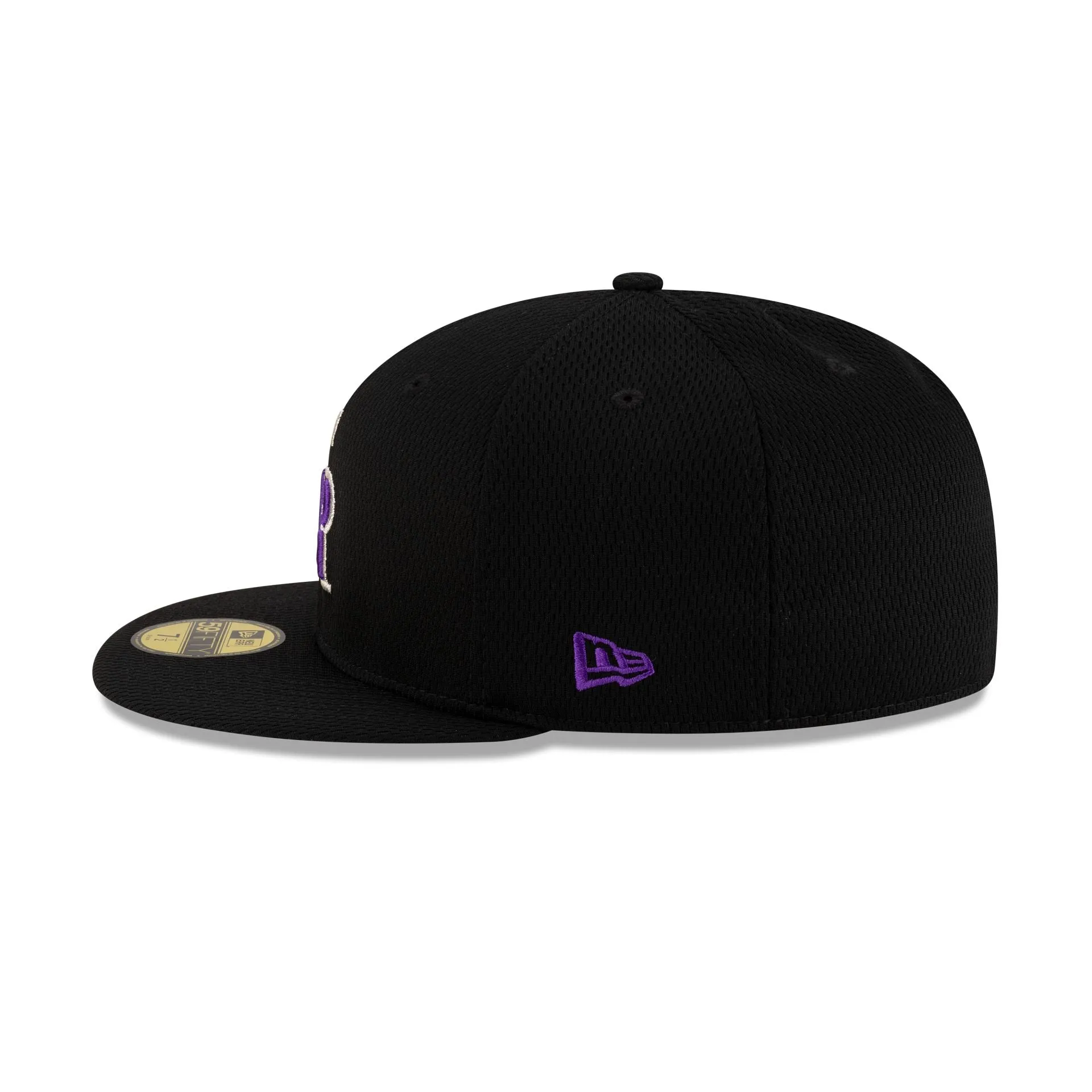 Colorado Rockies 2025 Clubhouse Black 59FIFTY Fitted Hat sold by New Era product image thumbnail 4